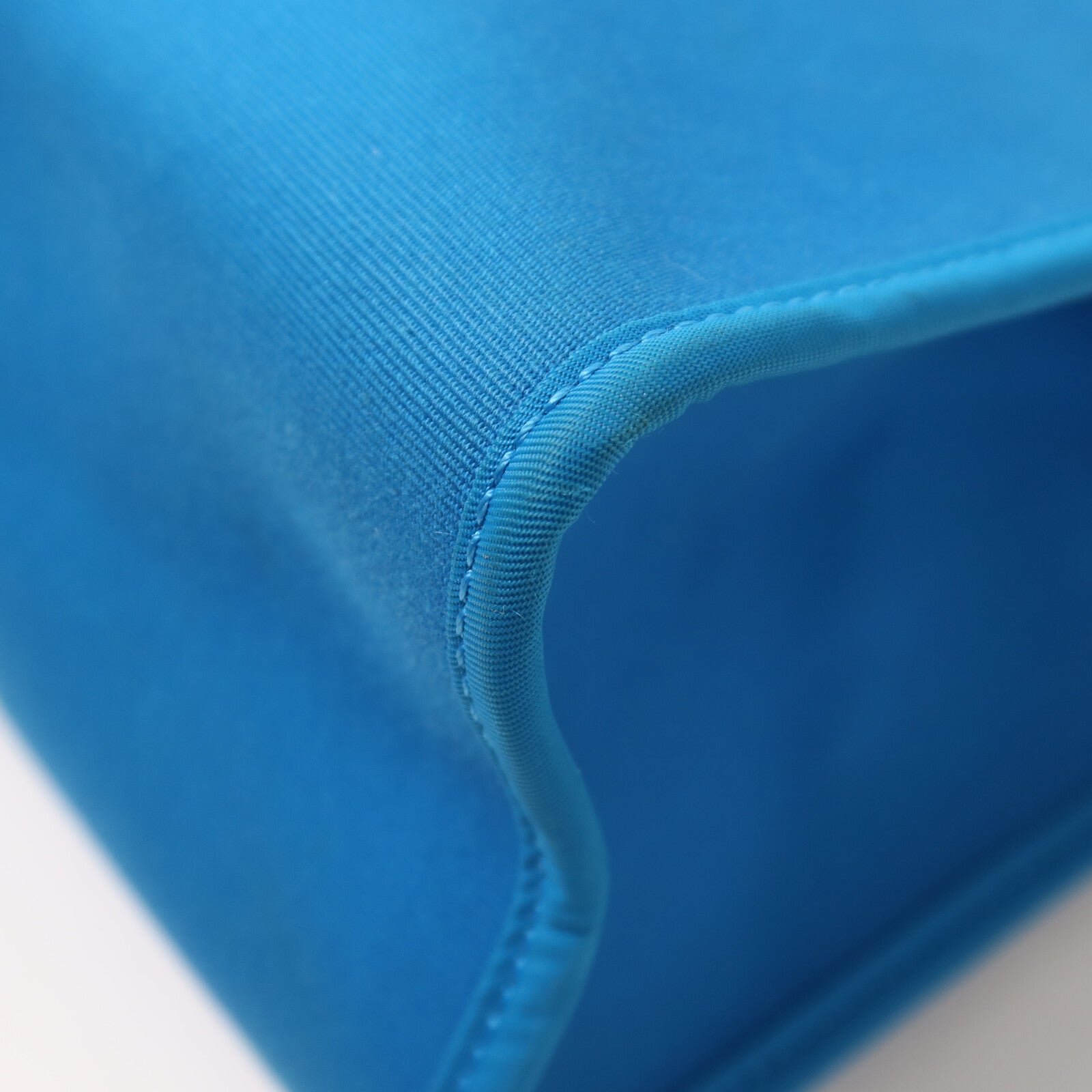 HERMES 帆布Herbag PM手挽肩背兩用袋Bleu Zanzibar