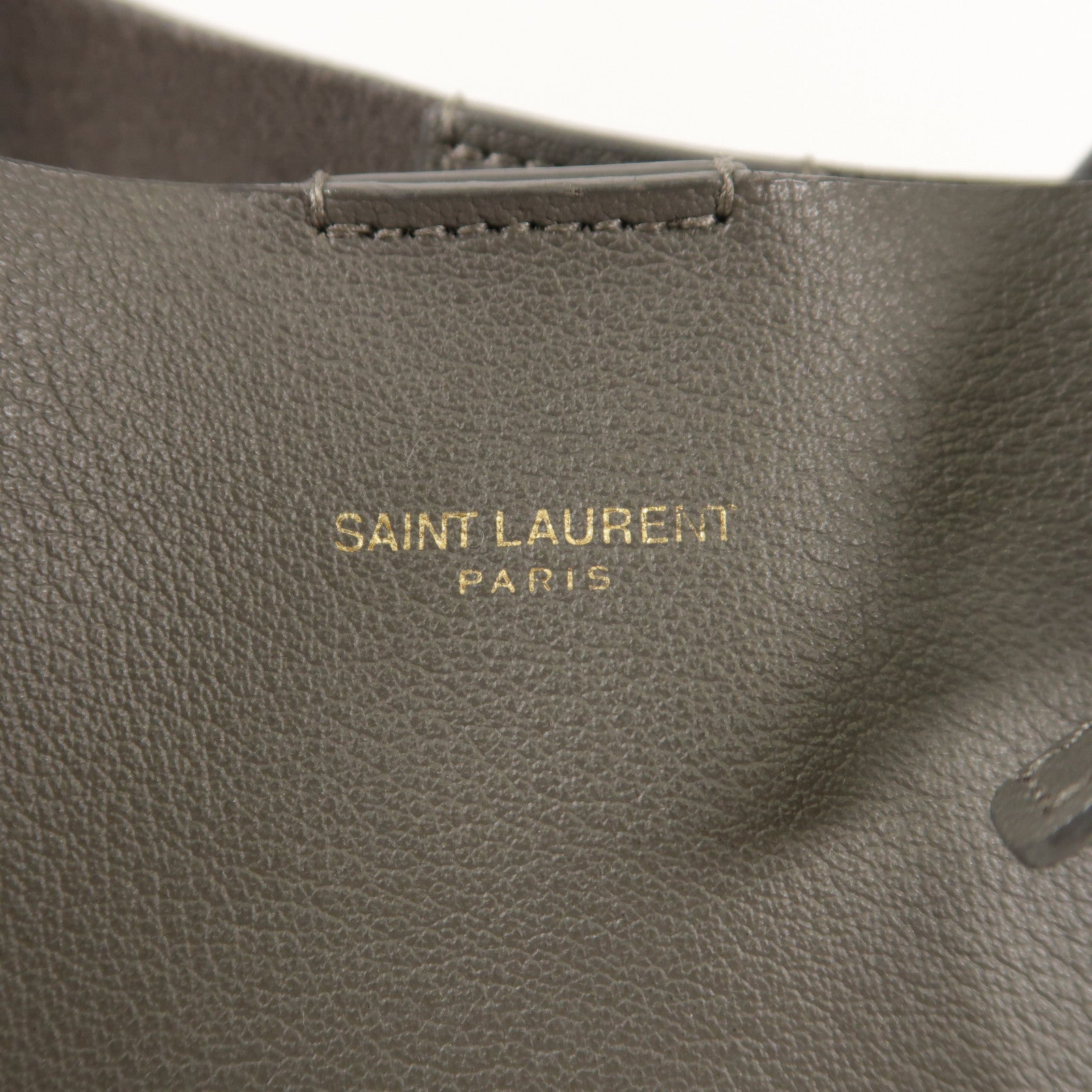 YVES SAINT LAURENT 牛皮皮革2Way Shoulder金扣手挽肩背兩用袋