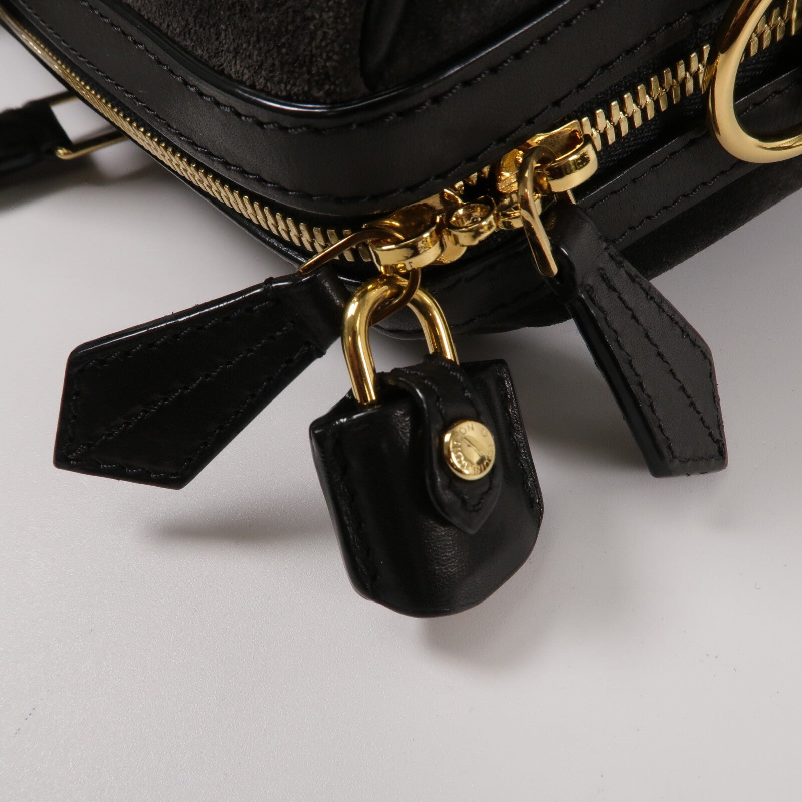 LOUIS VUITTON 絨布SC Bag PM手挽肩背兩用袋