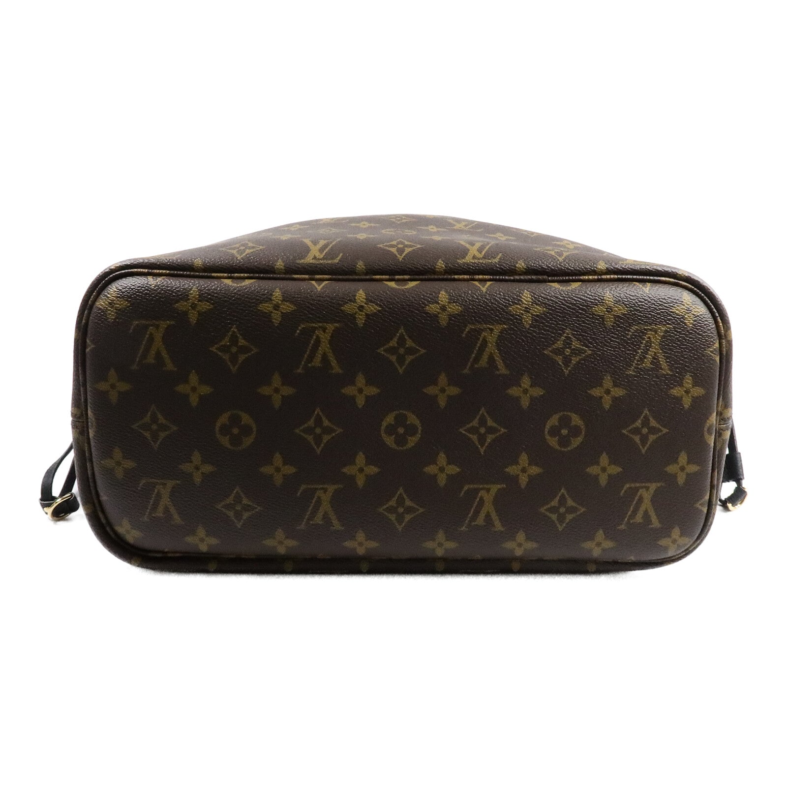 LOUIS VUITTON Monogram/牛皮皮革Neverfull Inside Out MM手挽袋