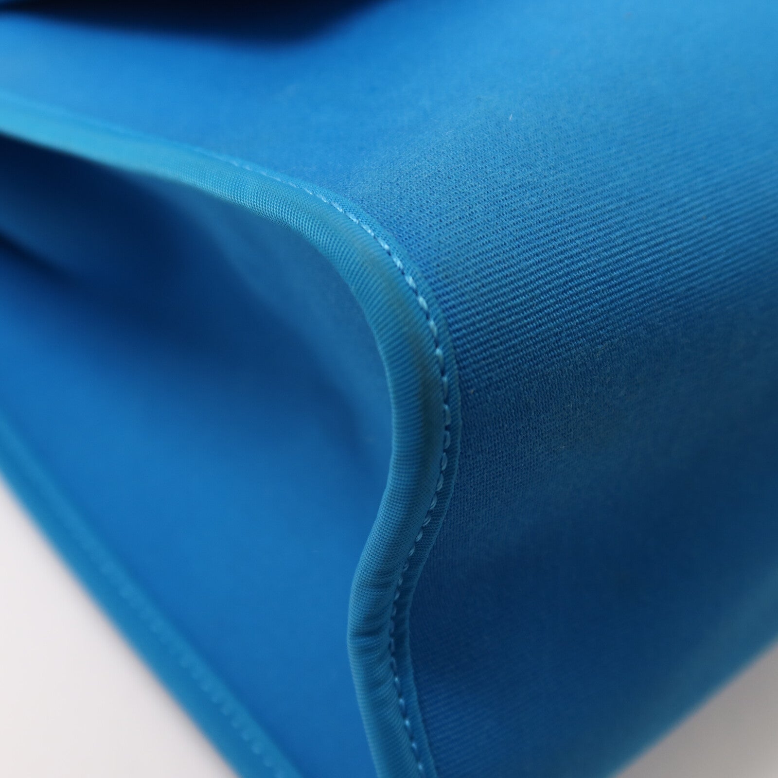 HERMES 帆布Herbag PM手挽肩背兩用袋Bleu Zanzibar