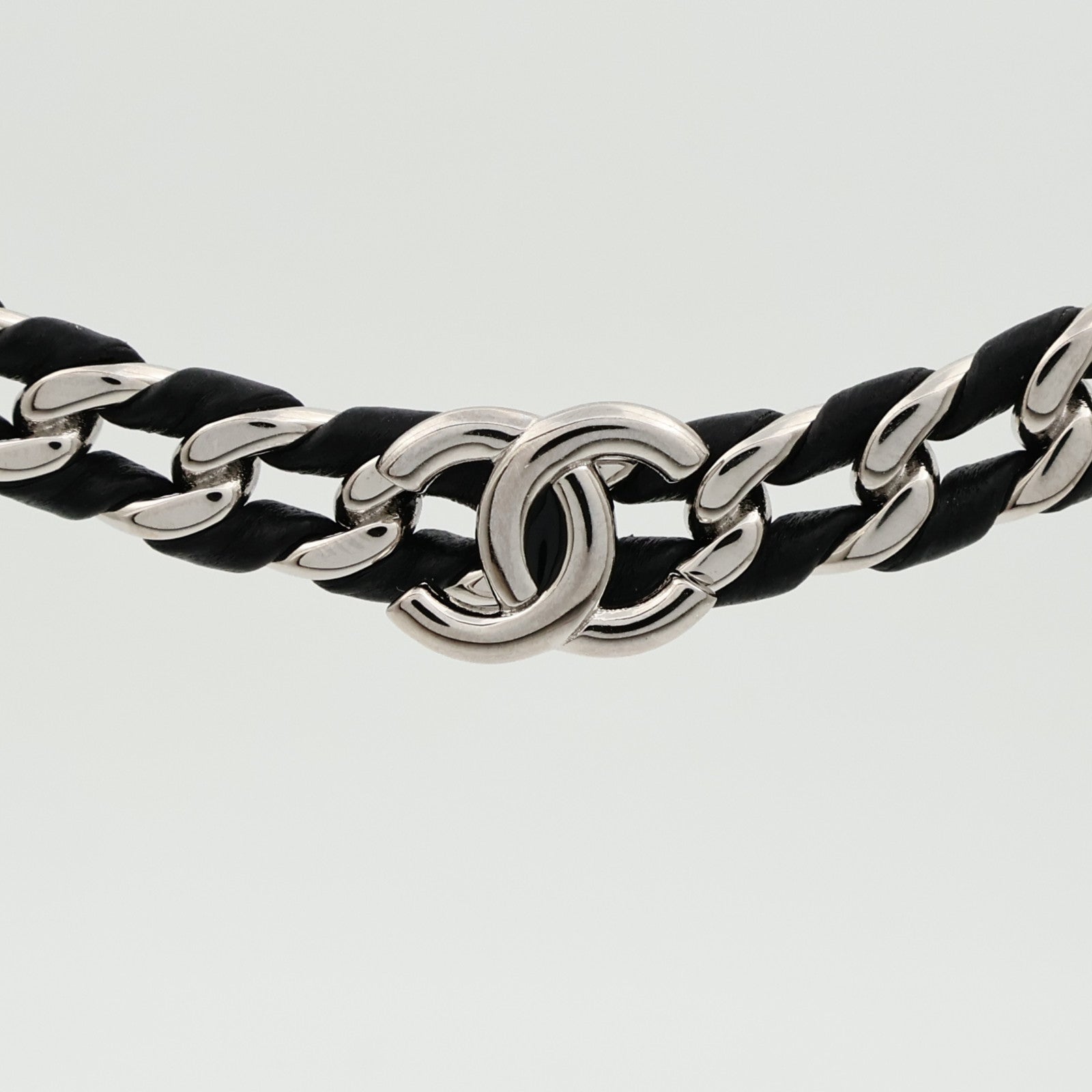 CHANEL 羊皮皮革/金屬Necklace項鍊
