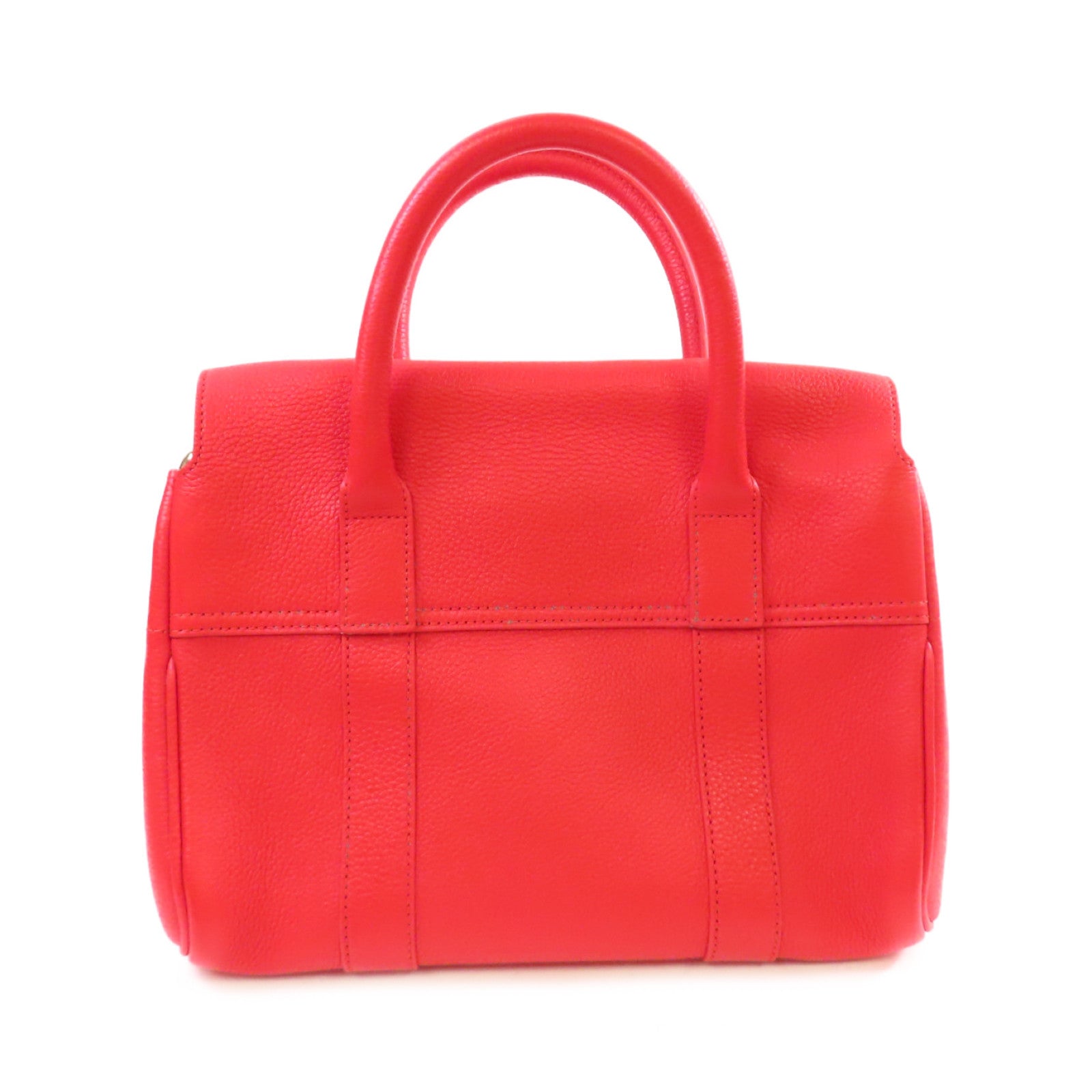 MULBERRY 牛皮皮革2Way Shoulder Bag金扣手挽肩背兩用袋紅色