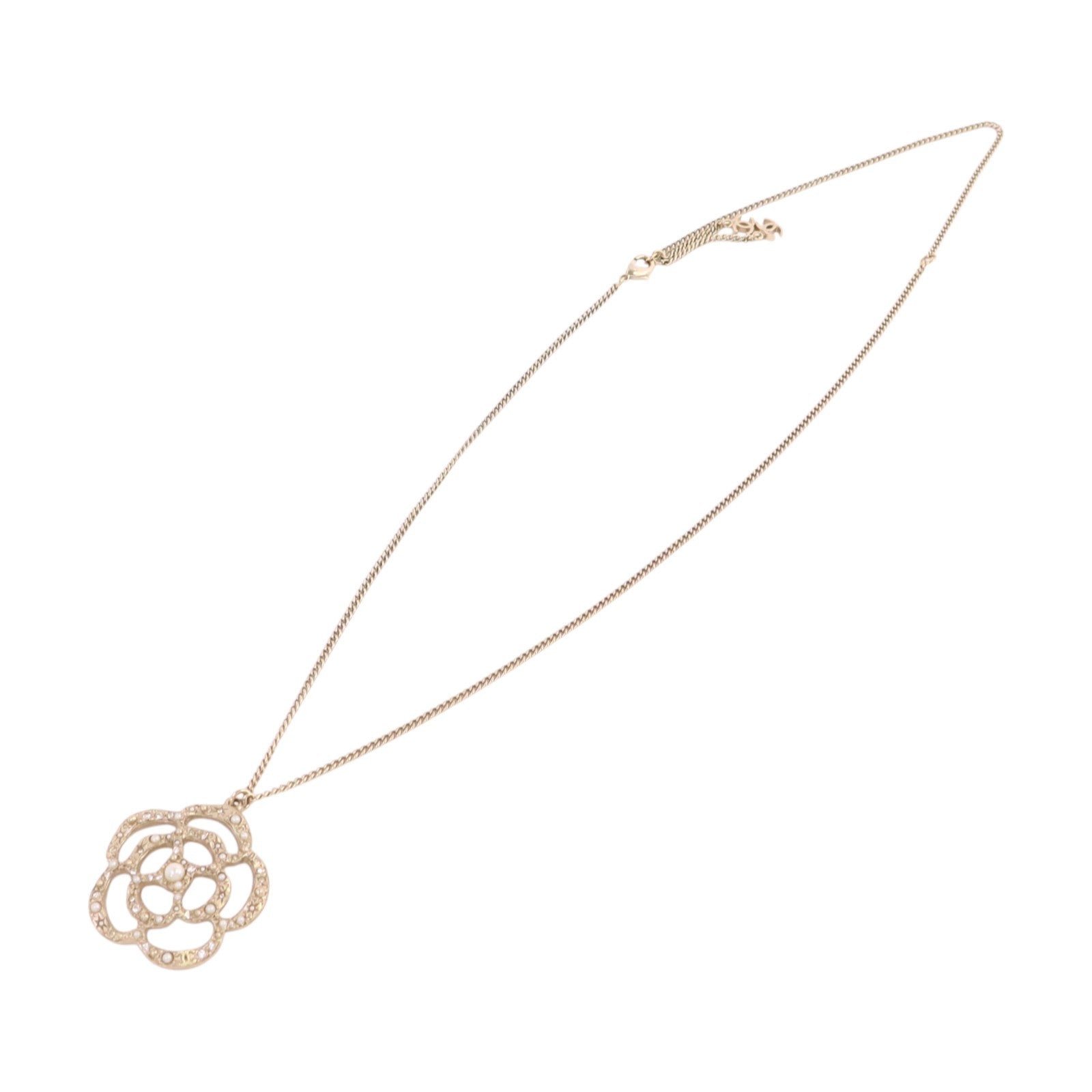 CHANEL 【激減優惠】金屬/仿珍珠/水鑽Necklace金扣項鏈