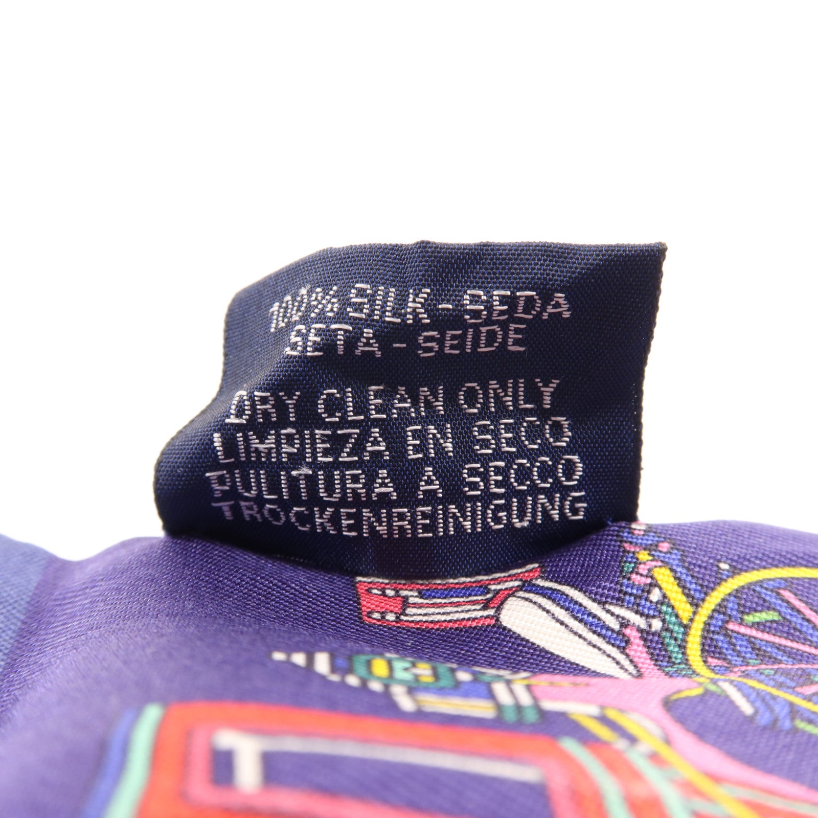 HERMES 絲質Twilly絲巾