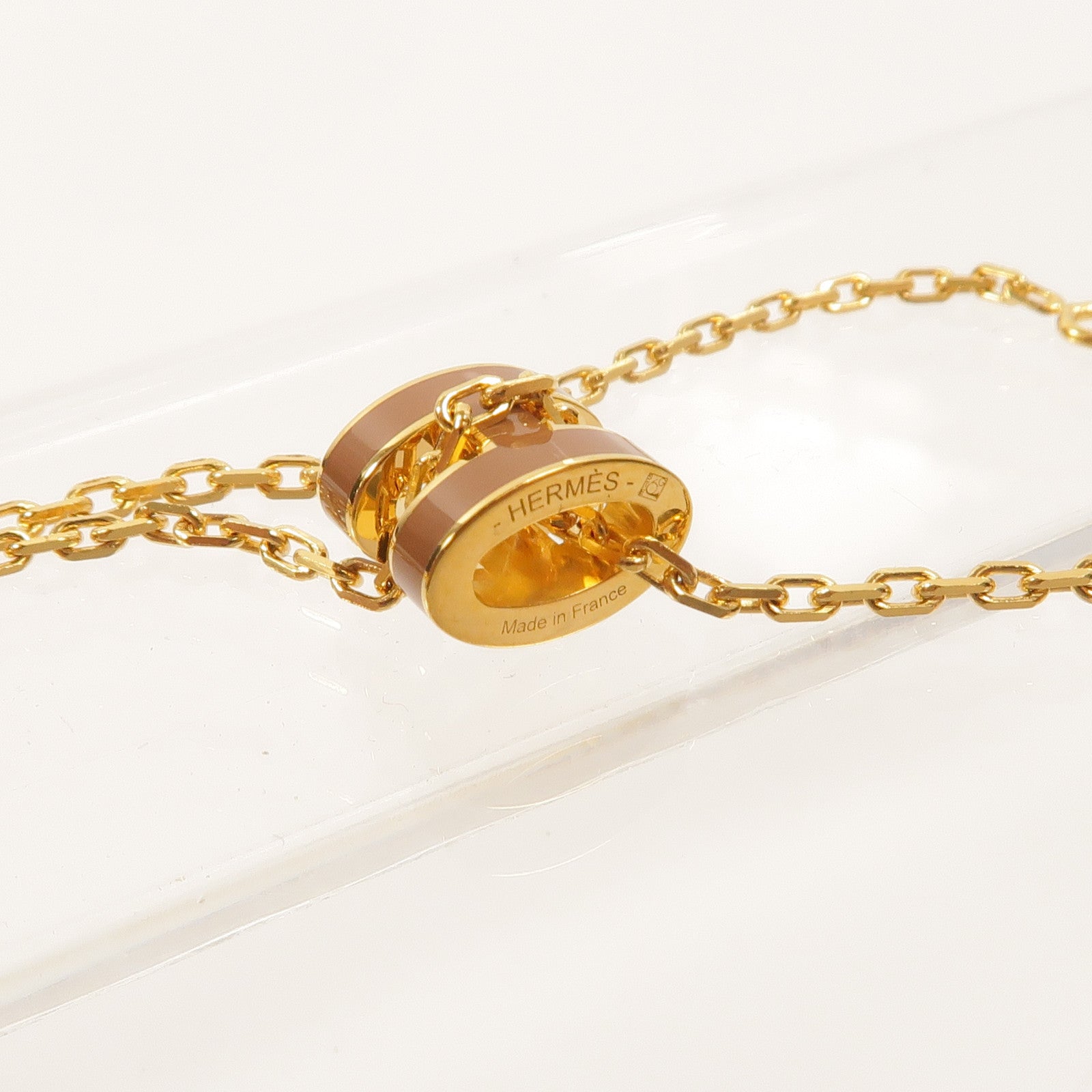 HERMES 金屬Mini Pop H項鍊