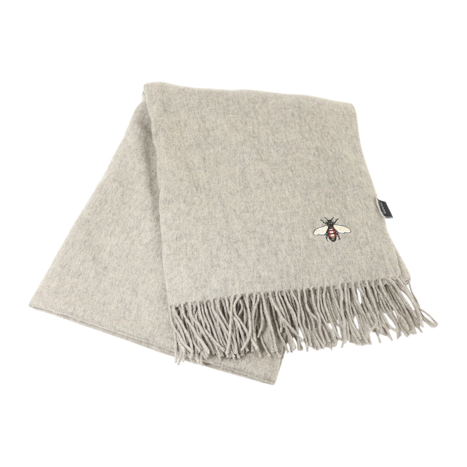 GUCCI 羊毛Bee Scarf 175X7圍巾