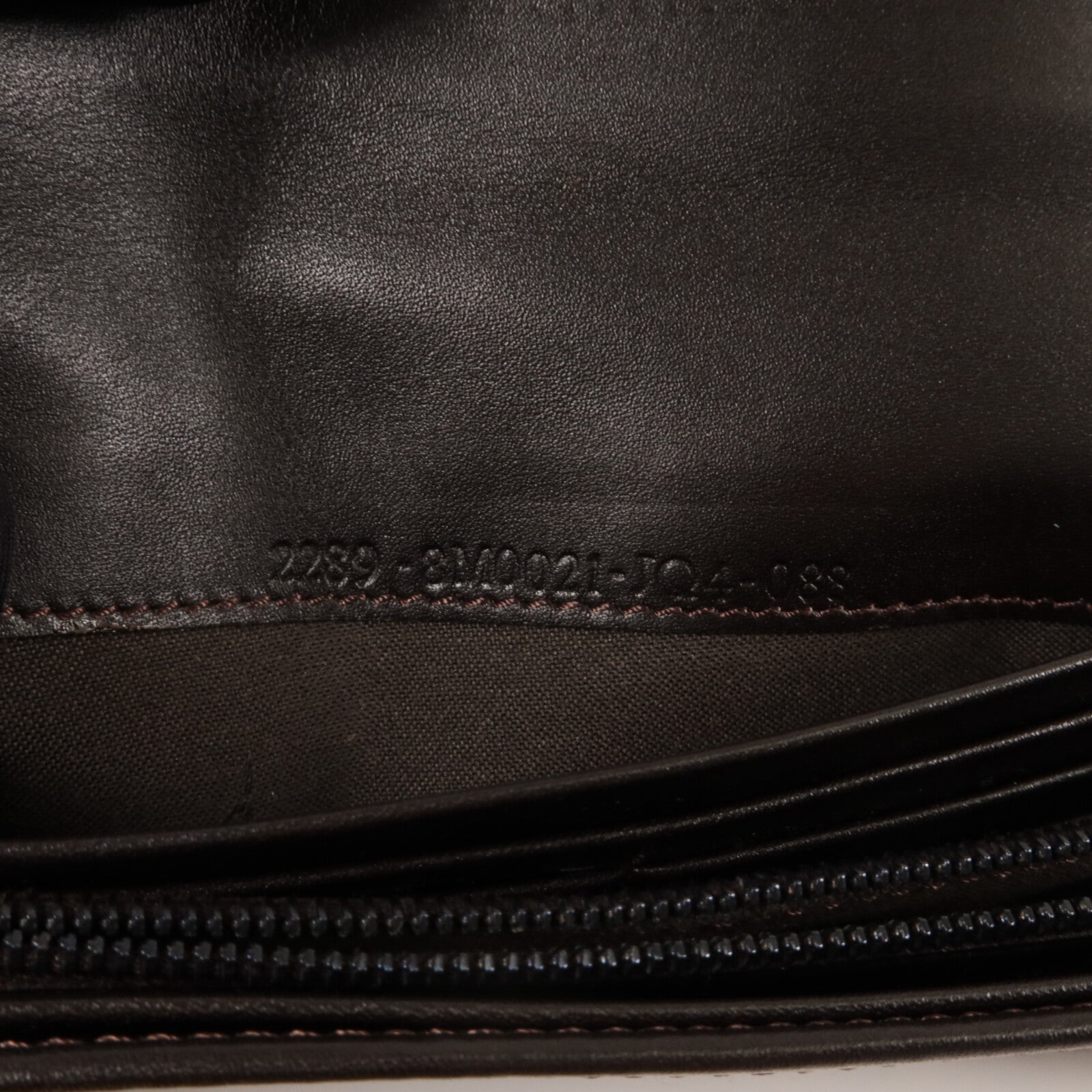 FENDI 帆布/皮革Zucca Long Wallet長錢包