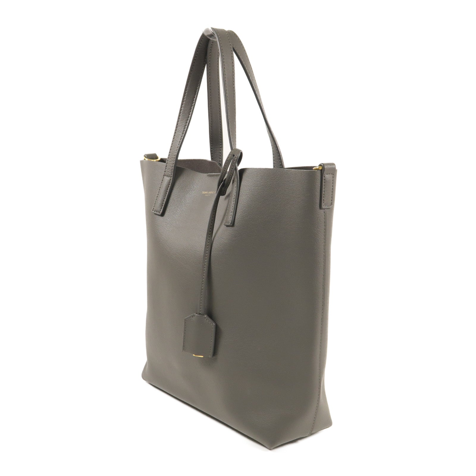 YVES SAINT LAURENT 牛皮皮革2Way Shoulder金扣手挽肩背兩用袋