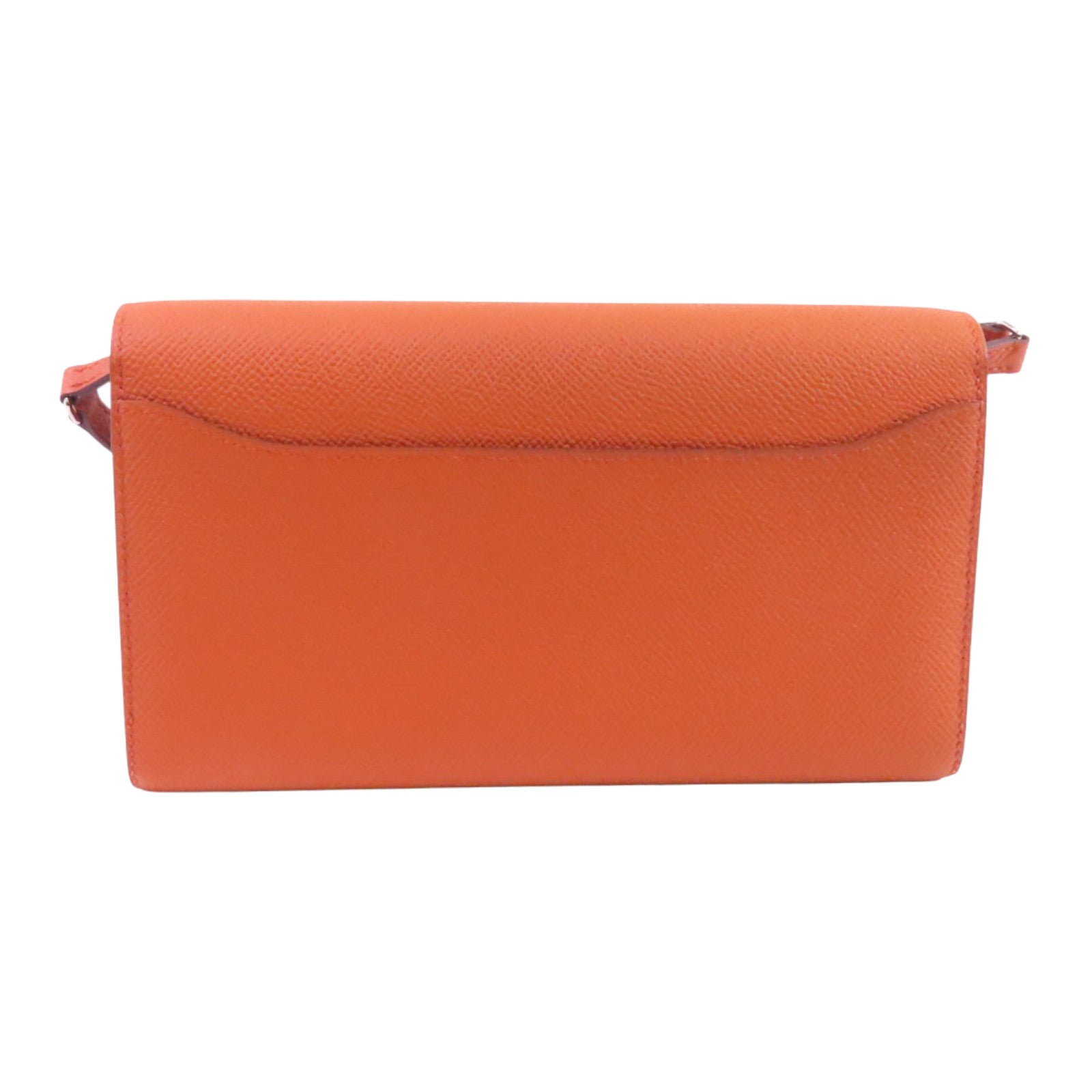 HERMES Epsom皮革Constance To Go銀扣肩背袋