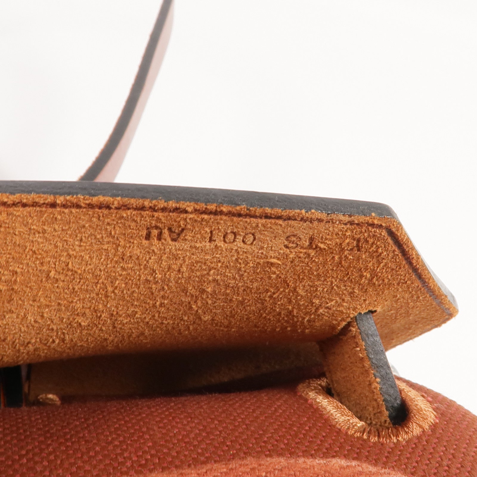 HERMES 帆布Herbag PM銀扣手挽肩背兩用袋Rouge H