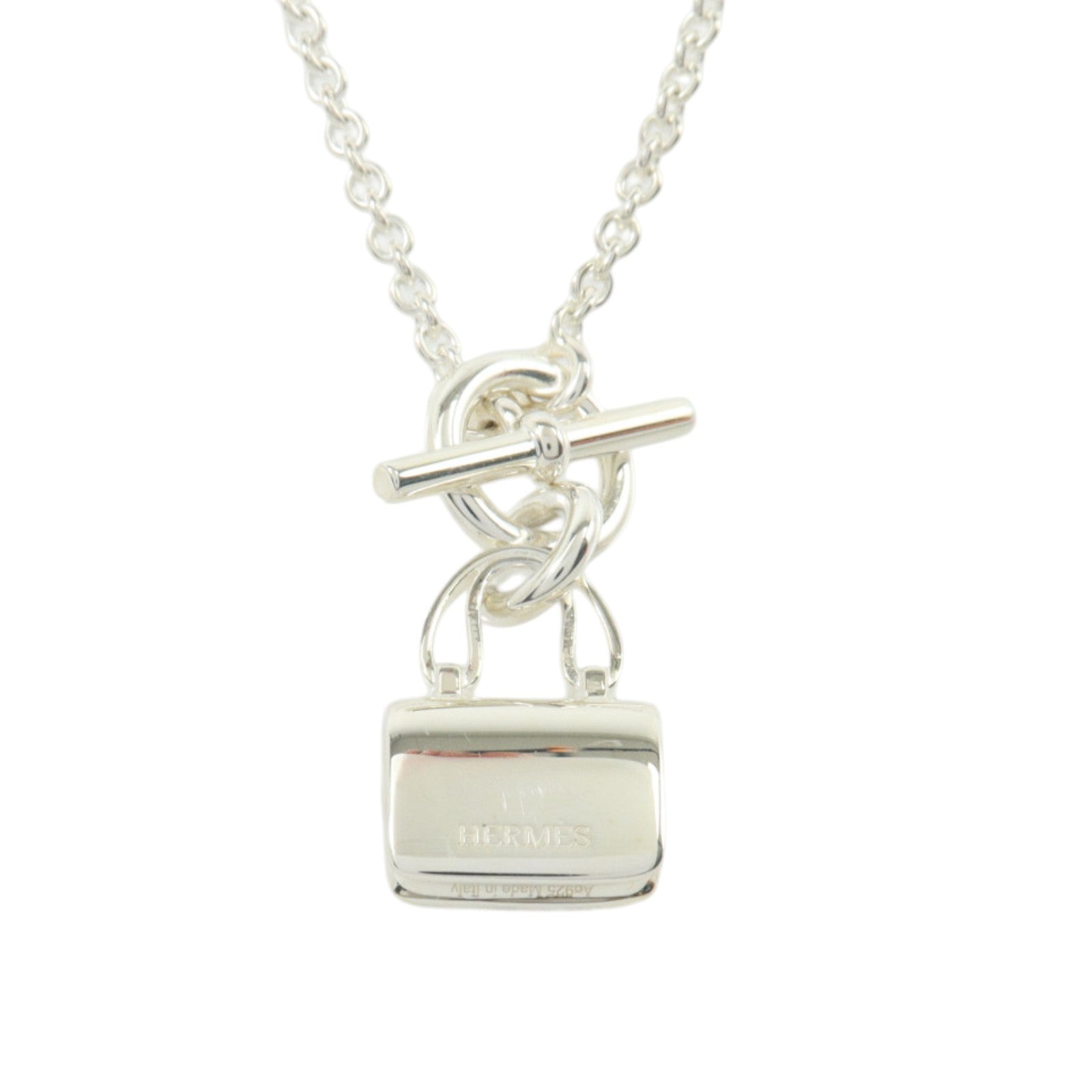 HERMES 925純銀Constance Necklace項鏈