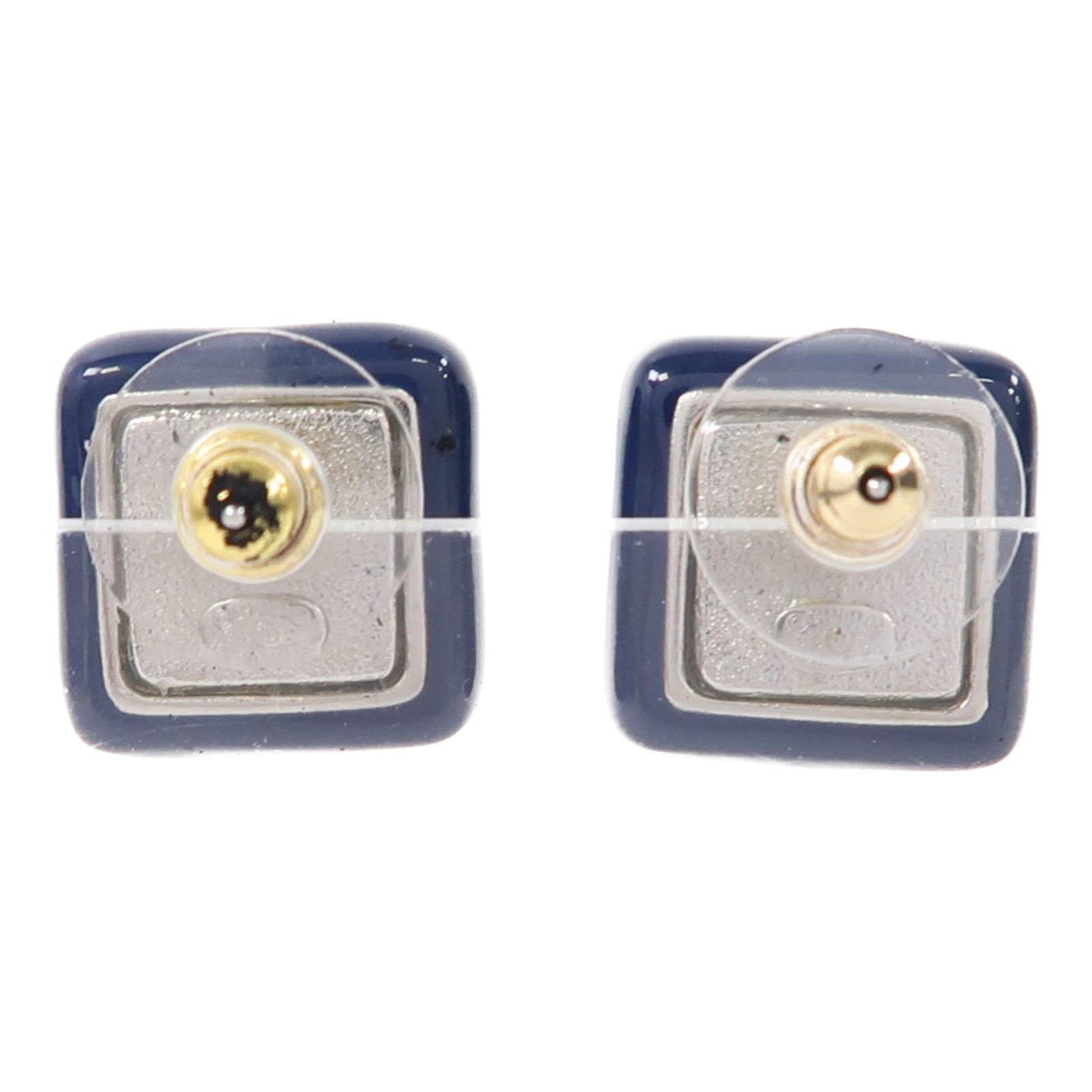 CHANEL 金屬Earrings耳環藍色