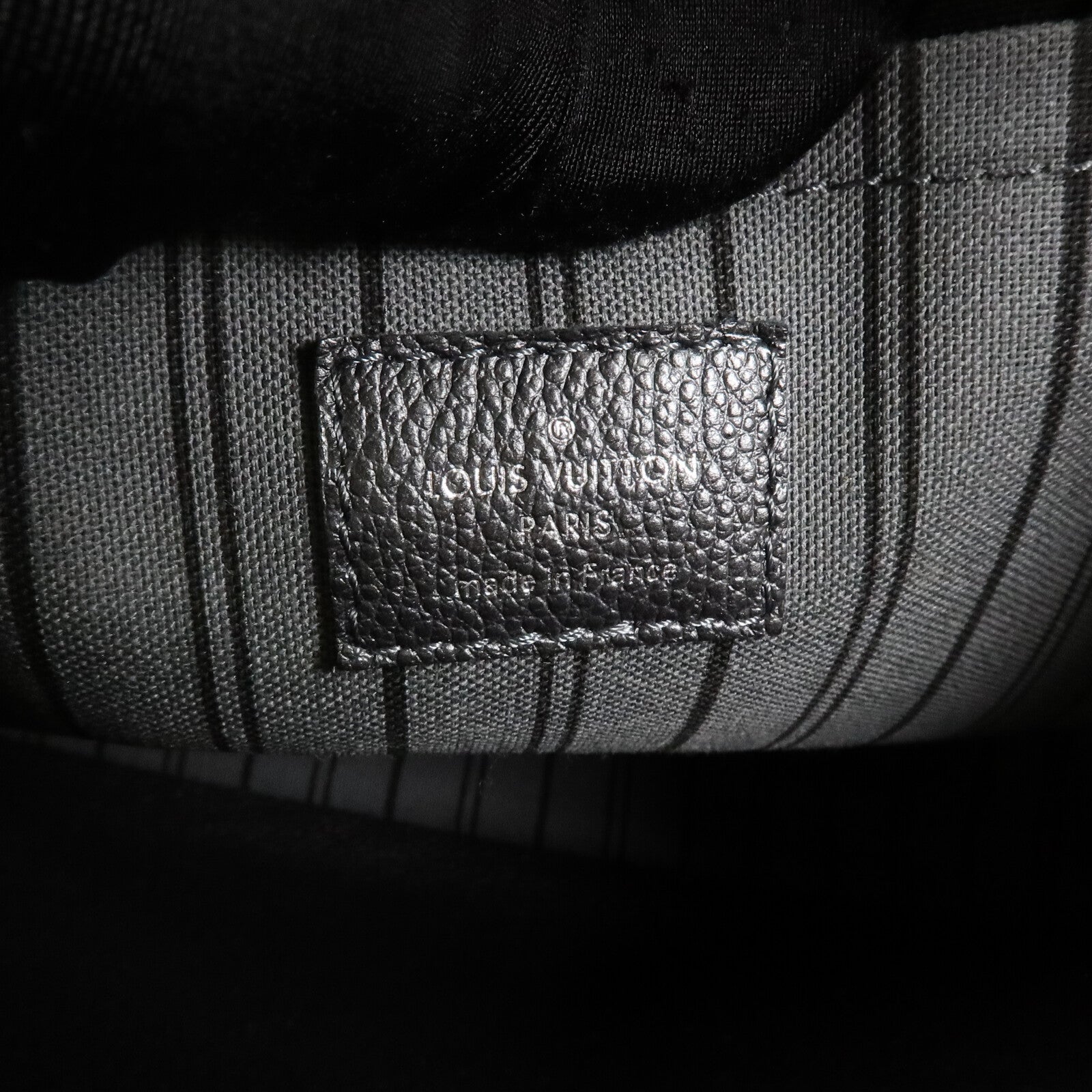 LOUIS VUITTON Monogram Empreinte Montaigne BB手挽肩背兩用袋
