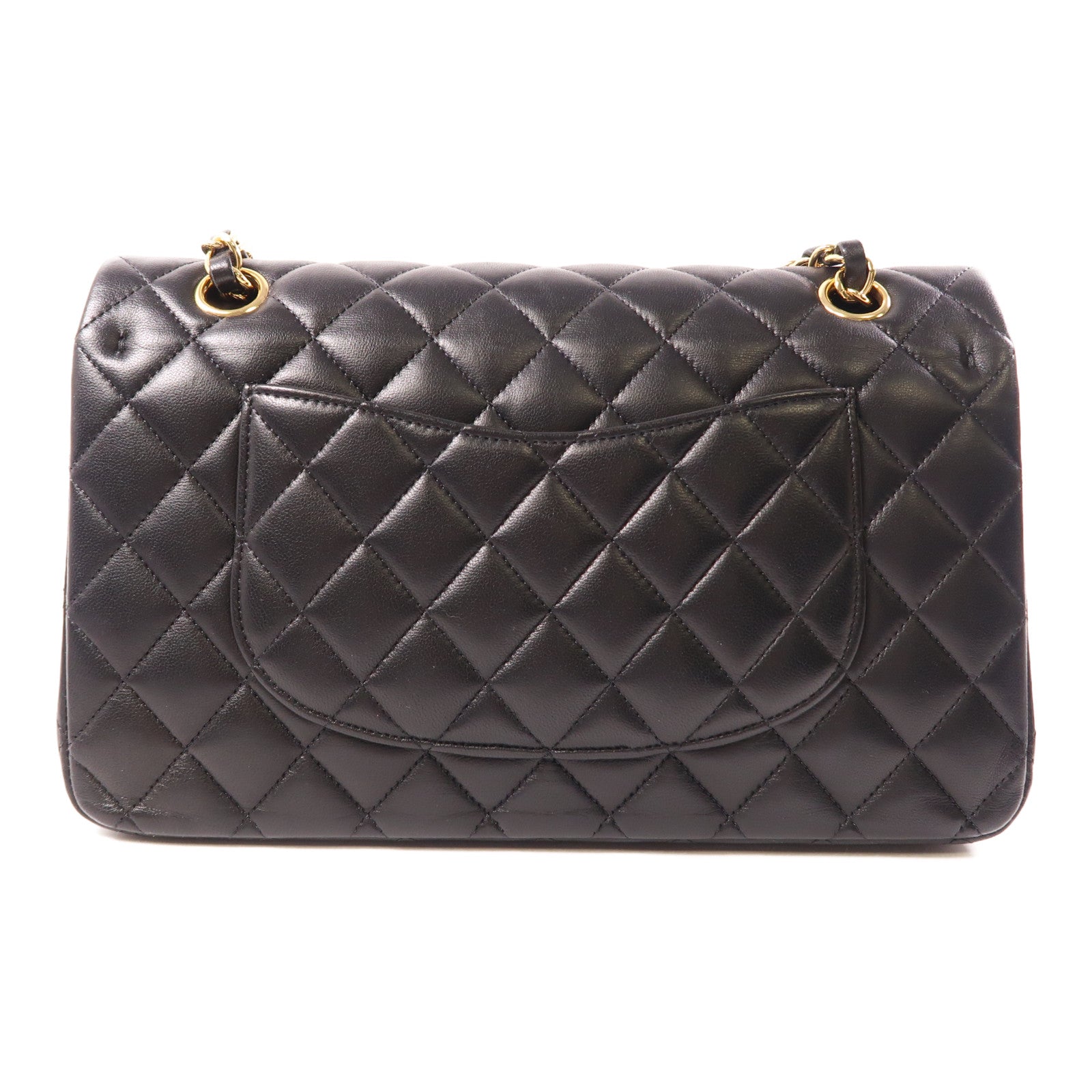 CHANEL 羊皮皮革Classic 25金扣鏈帶肩背袋