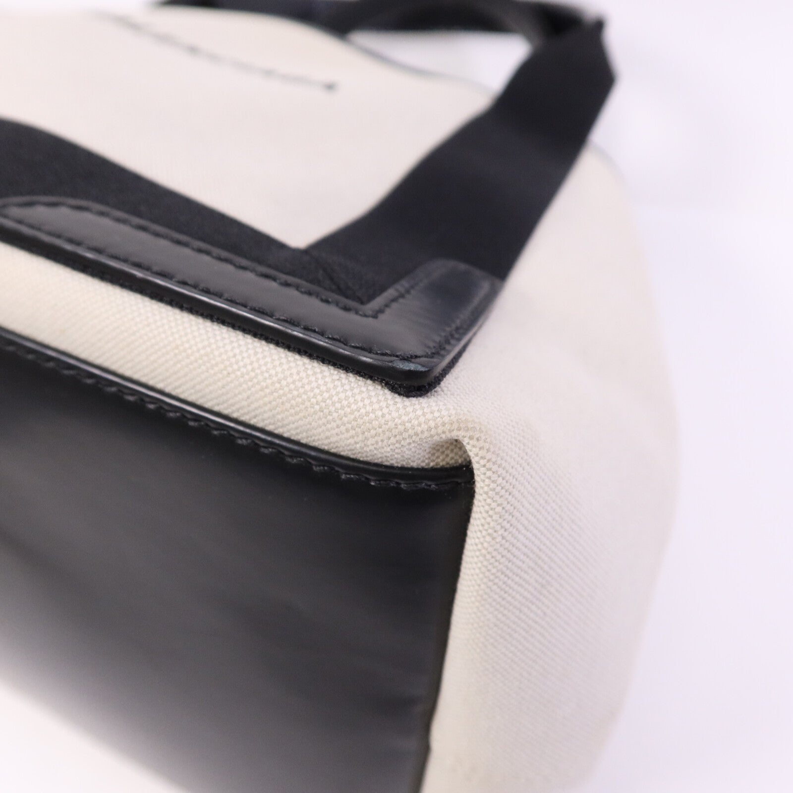 BALENCIAGA 【激減優惠】帆布Navy Cabas Small銀扣肩背袋