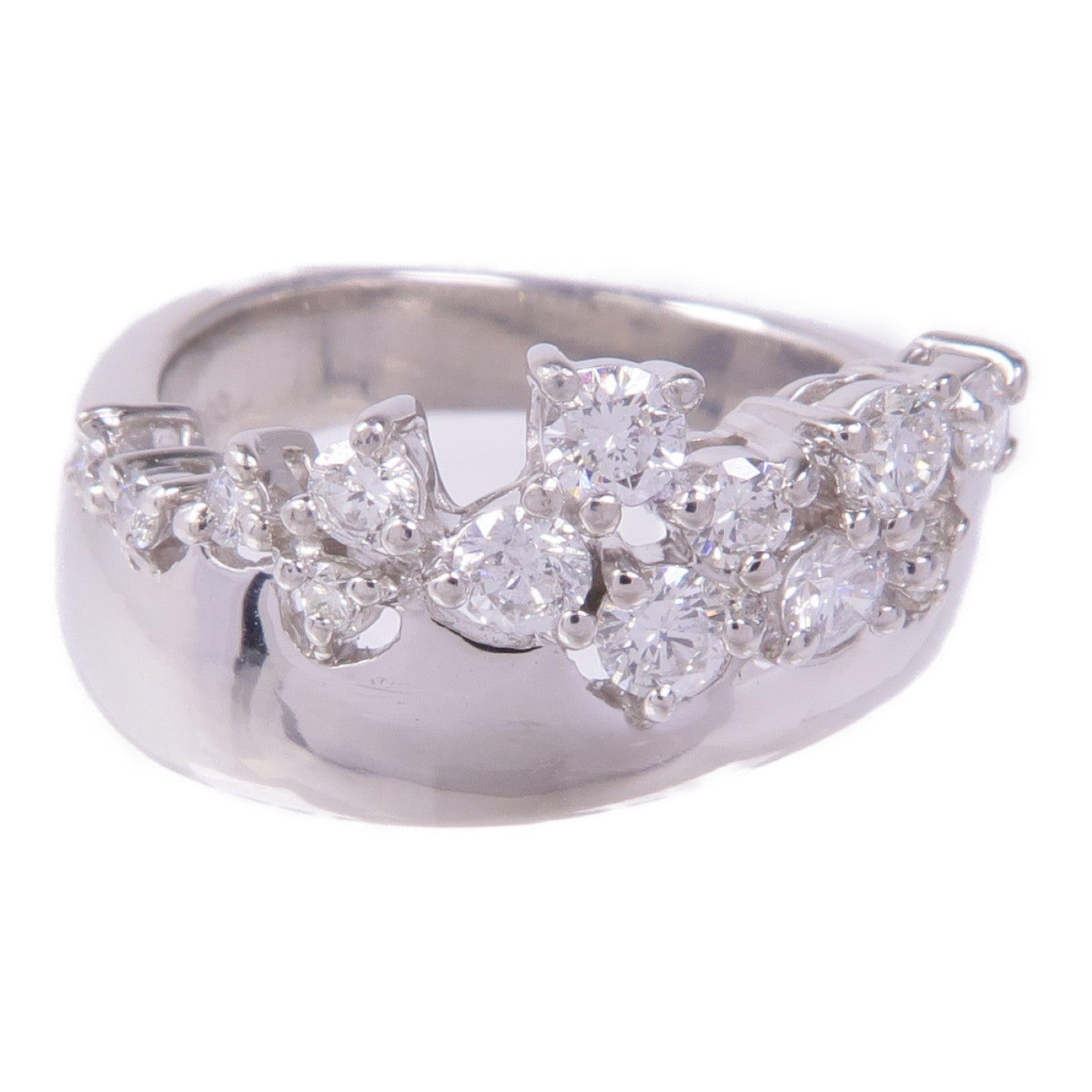 JEWELRY PT900鉑金Diamond Ring鑽石戒指US#5.75