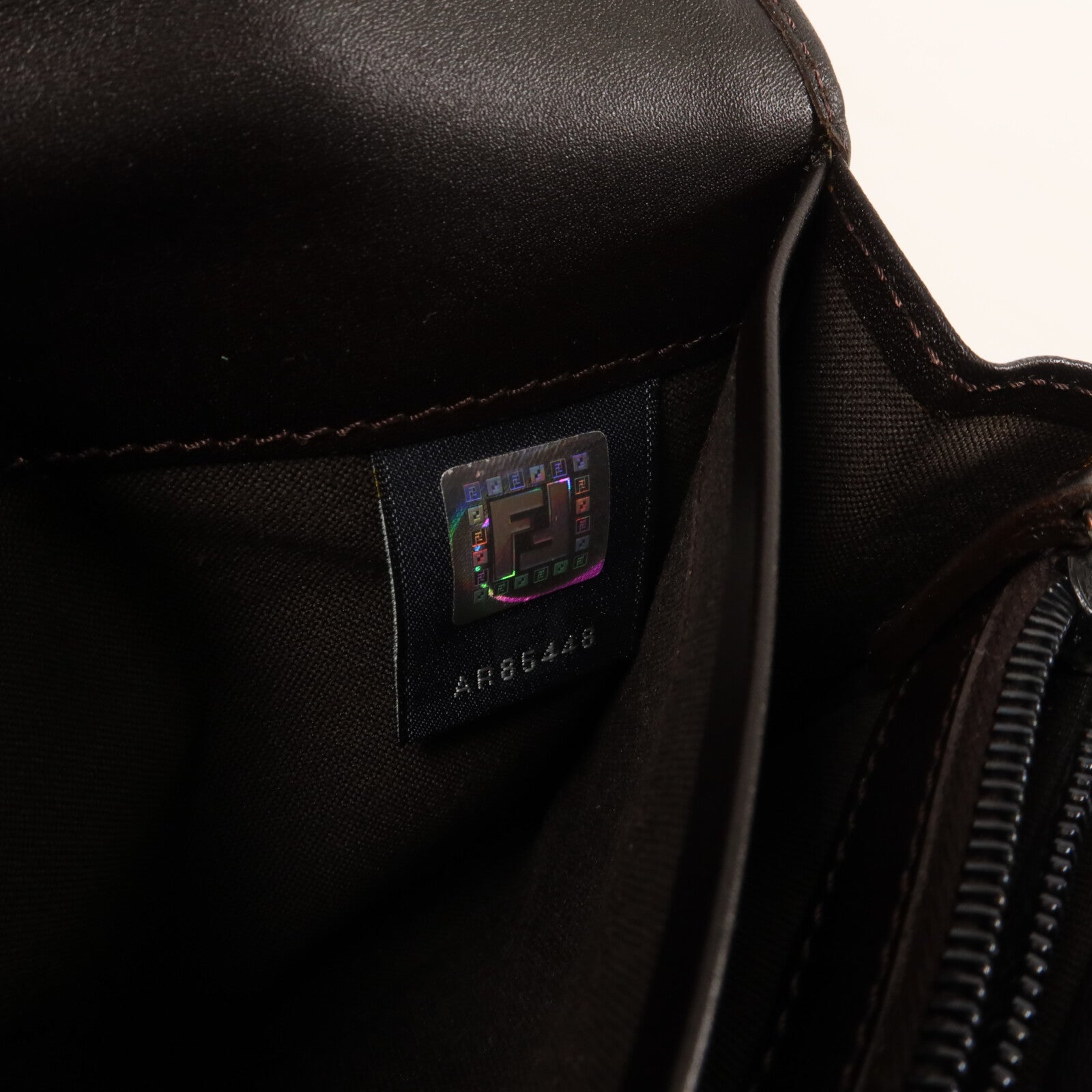 FENDI 帆布/皮革Zucca Long Wallet長錢包