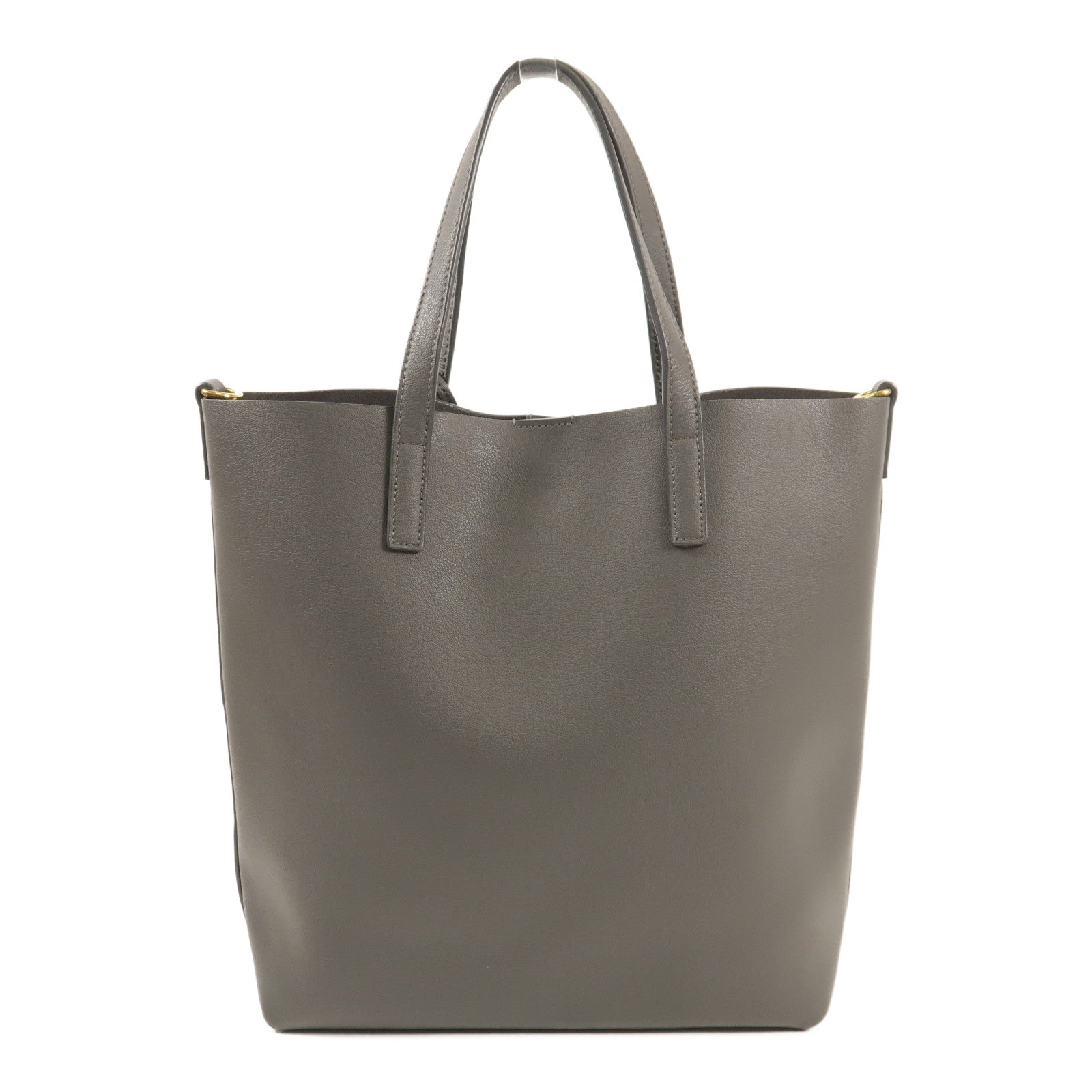 YVES SAINT LAURENT 牛皮皮革2Way Shoulder金扣手挽肩背兩用袋
