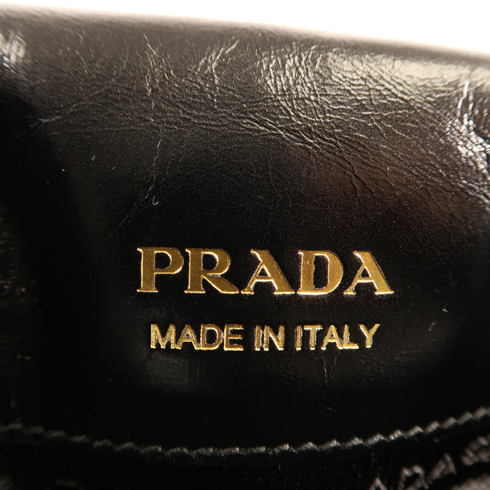 PRADA 【激減優惠】牛皮皮革Shoulder Bag金扣肩背袋