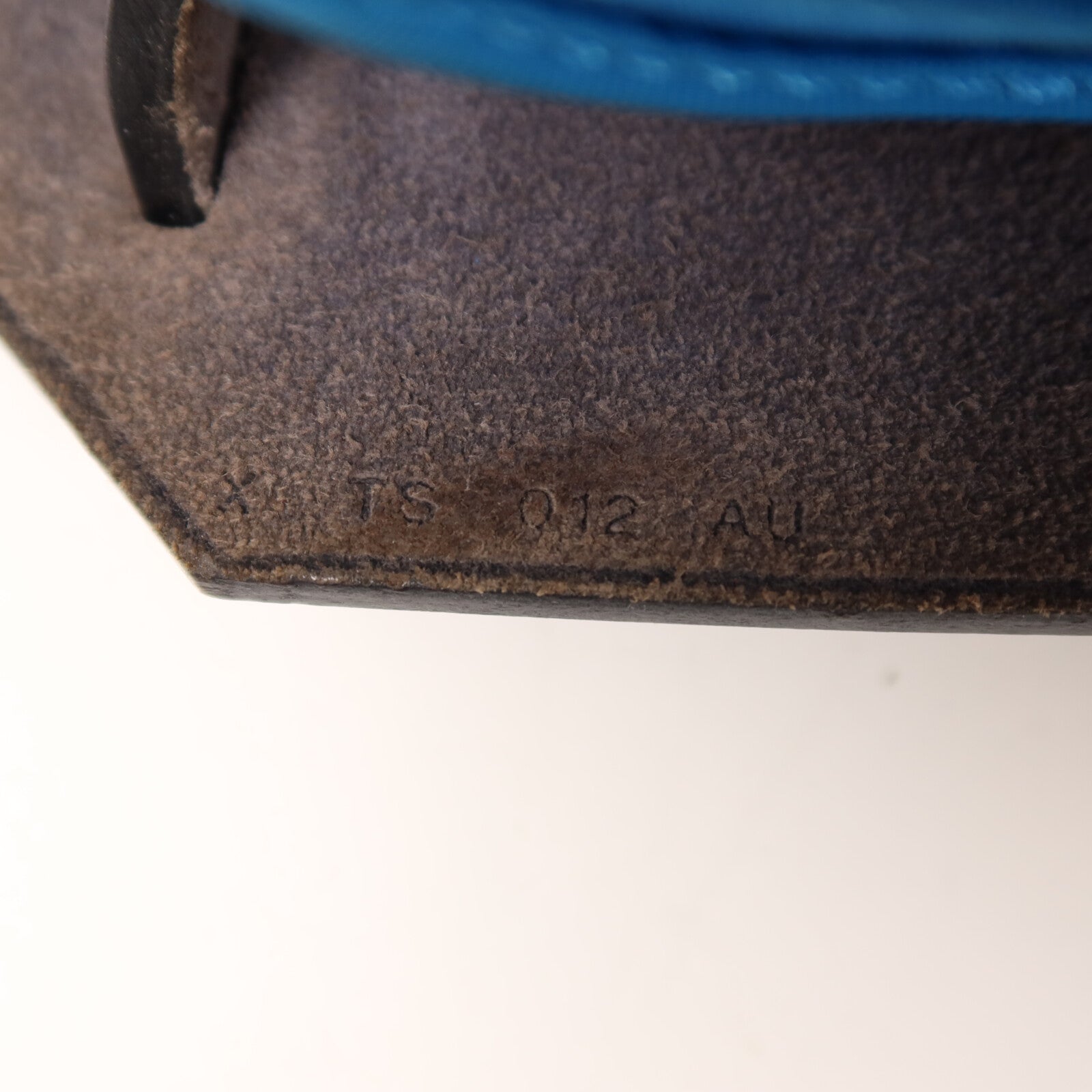 HERMES 帆布Herbag PM手挽肩背兩用袋Bleu Zanzibar