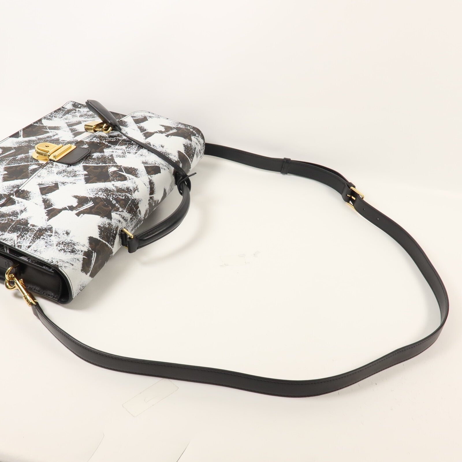 CELINE 牛皮皮革Cartable Briefcase手挽肩背兩用袋