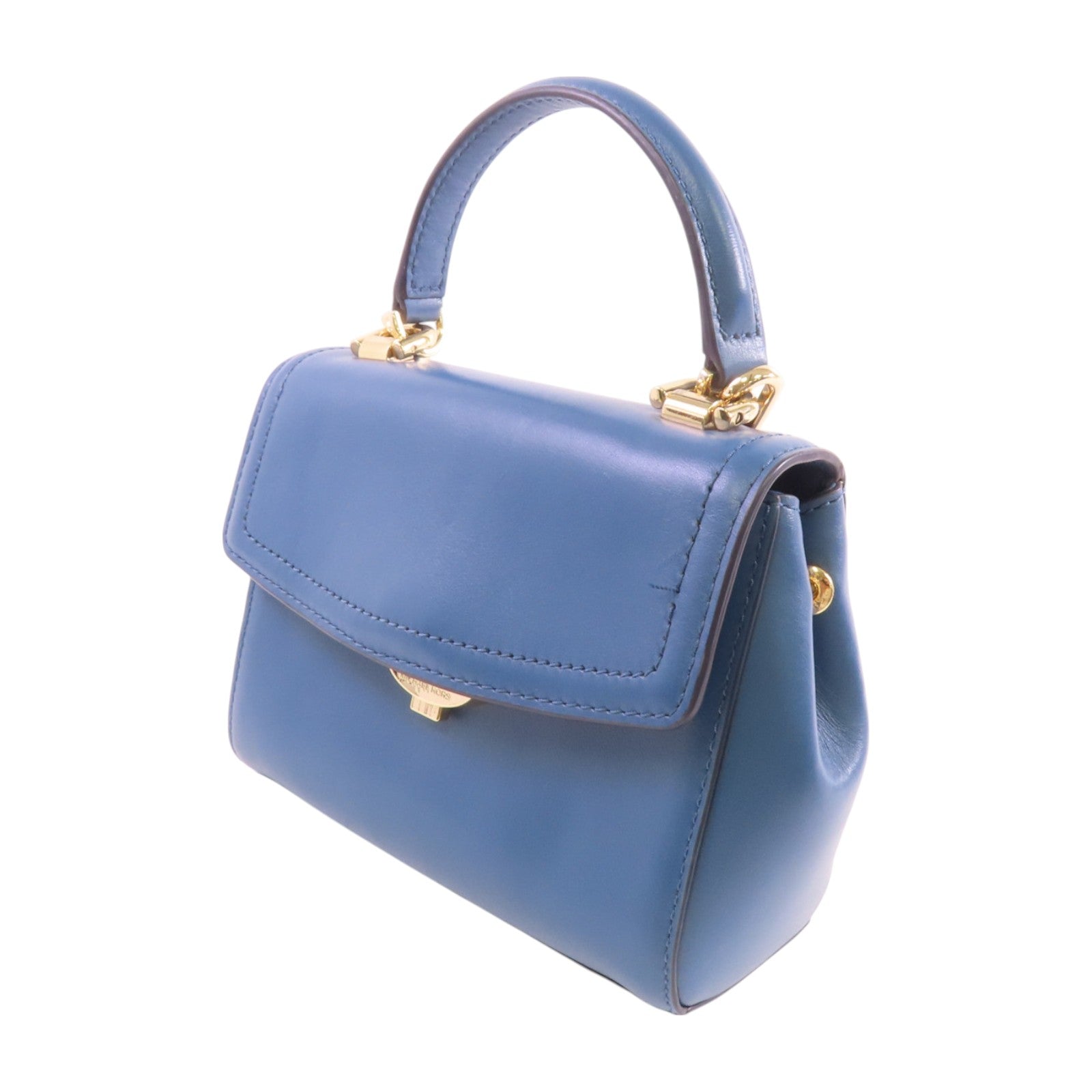 Michael Kors GHW Handbag Shoulder Bag Calfskin Leather