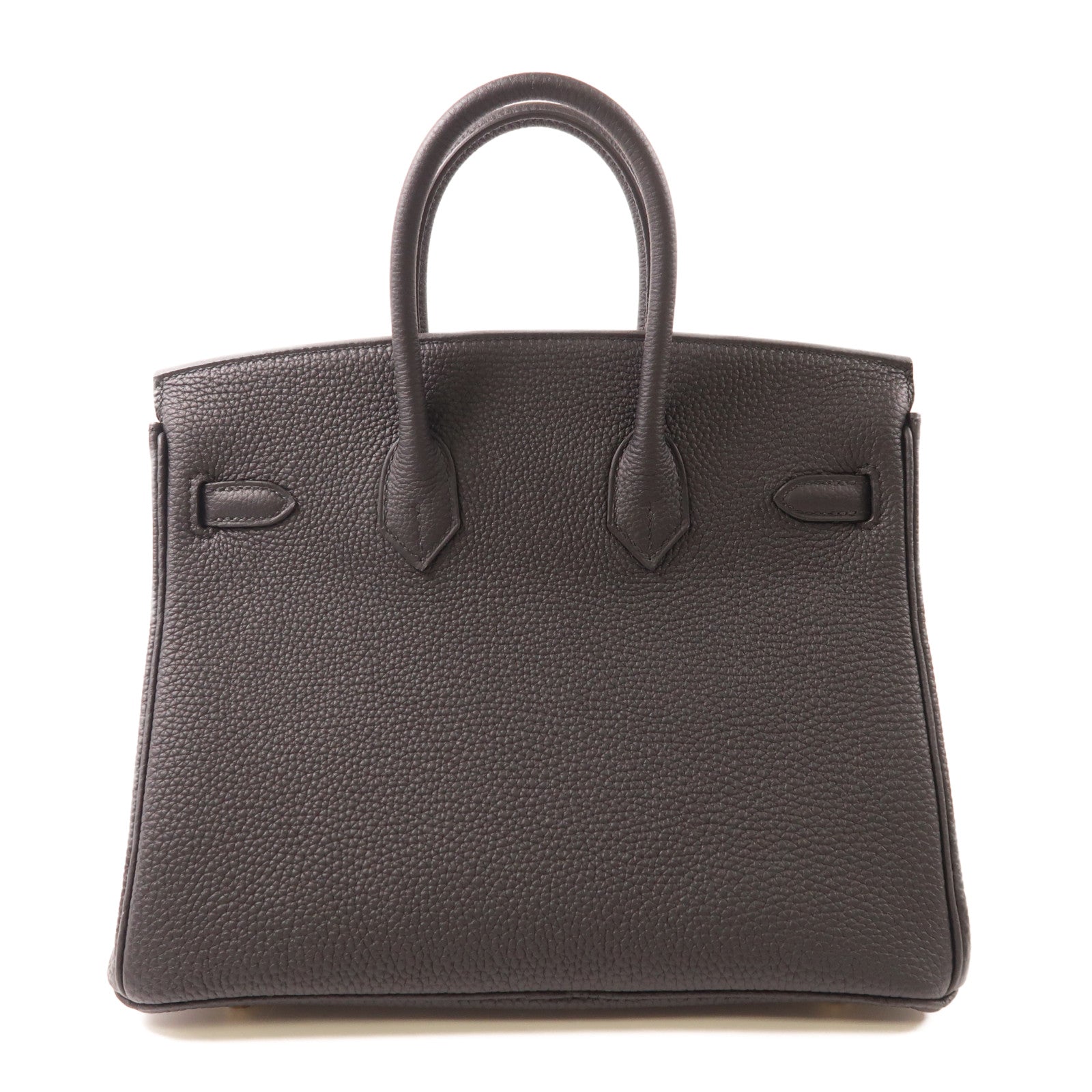 HERMES【激減優惠】 Togo皮革Birkin 25金扣手挽袋Noir黑色