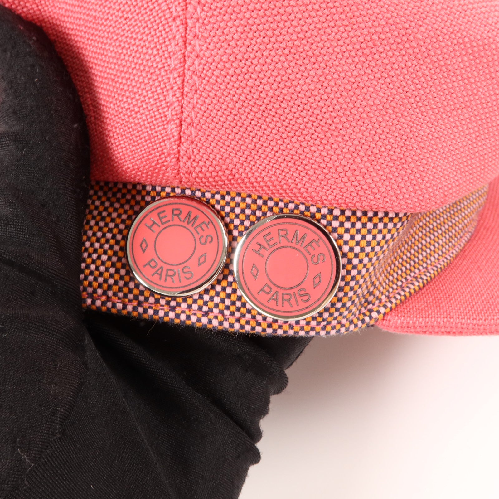 HERMES Chanvre/棉質Cavale Pop Cap帽子