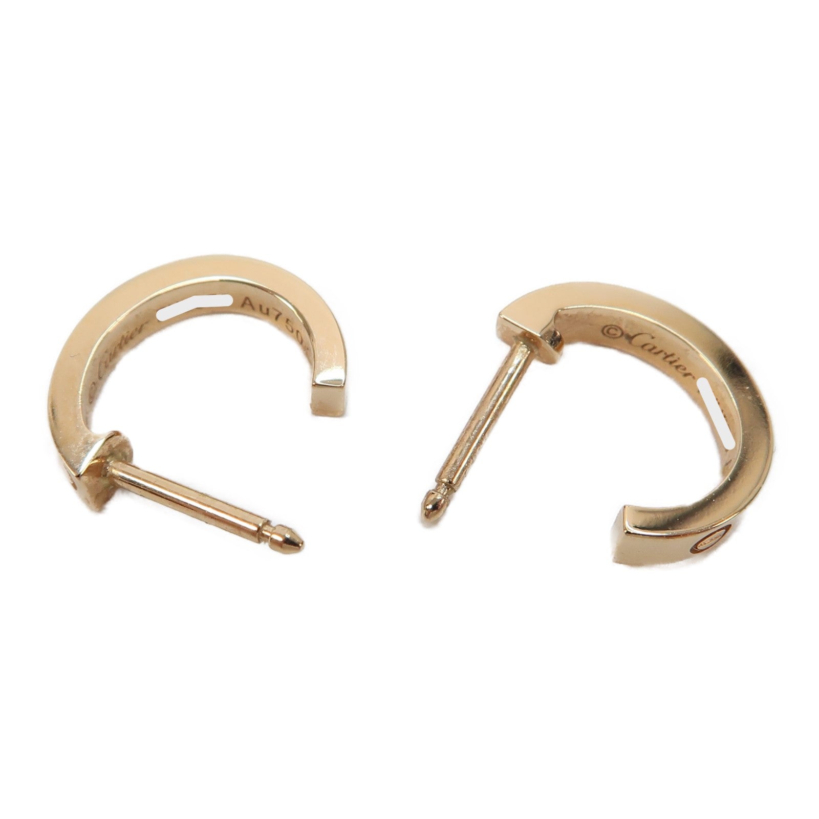 CARTIER 18K玫瑰金Love  Earrings耳環
