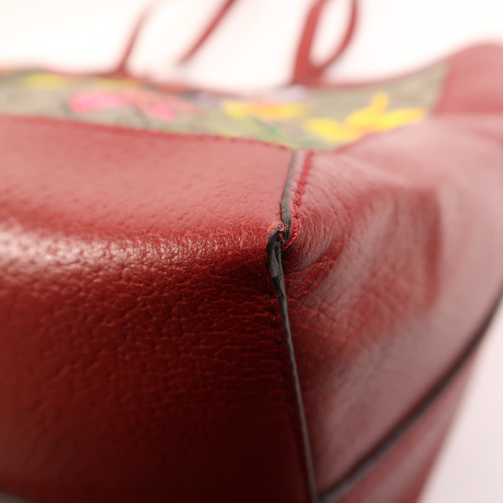 GUCCI 塗層帆布Shoulder Bag金扣肩背袋