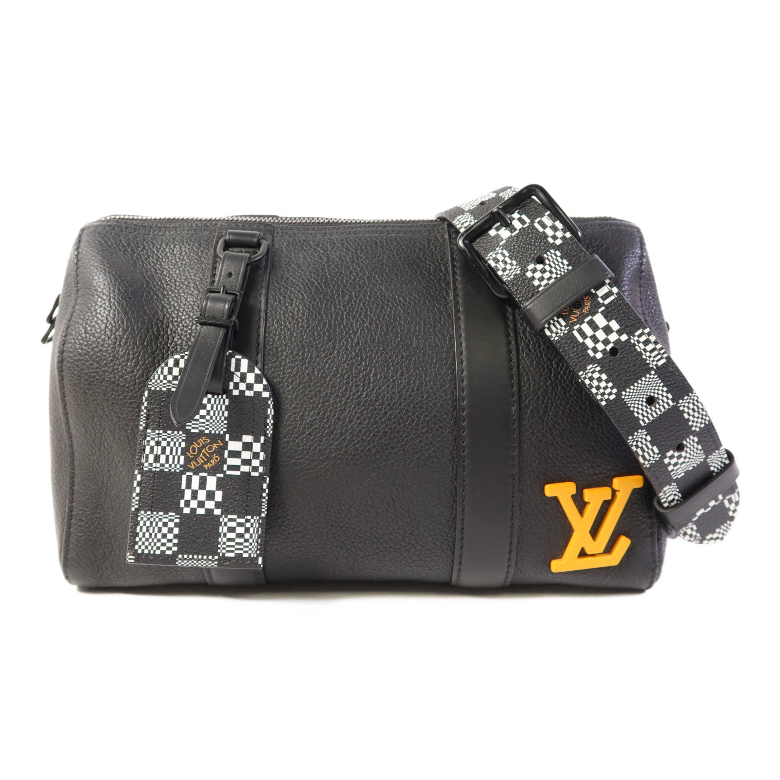 LOUIS VUITTON 牛皮皮革City Keepall 25肩背袋