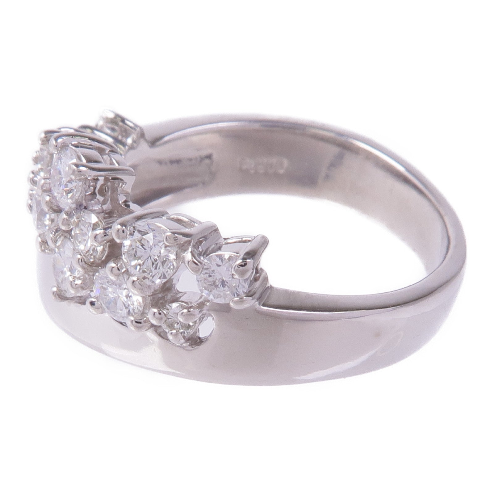 JEWELRY PT900鉑金Diamond Ring鑽石戒指US#5.75
