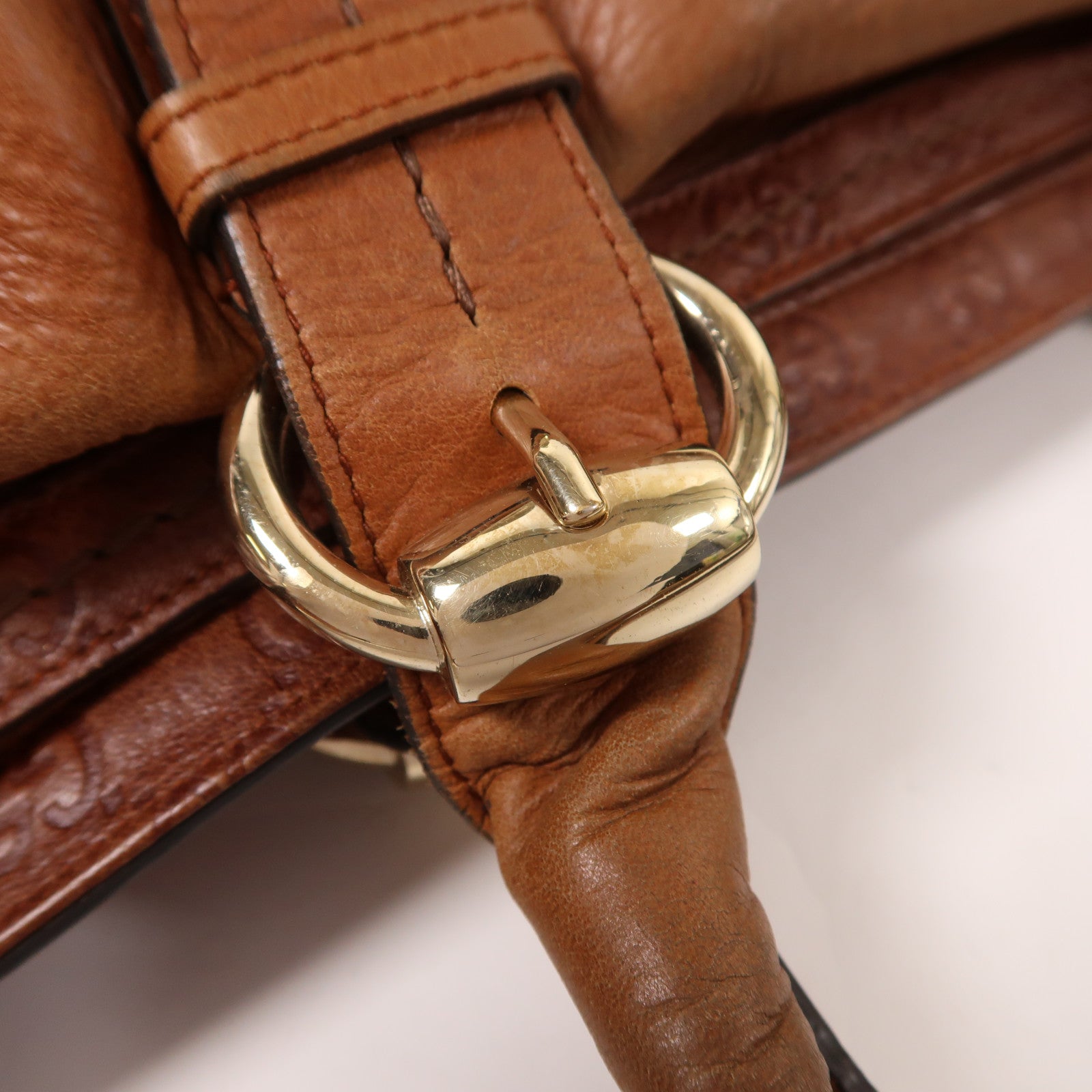GUCCI 牛皮皮革Shoulder Bag金扣肩背袋