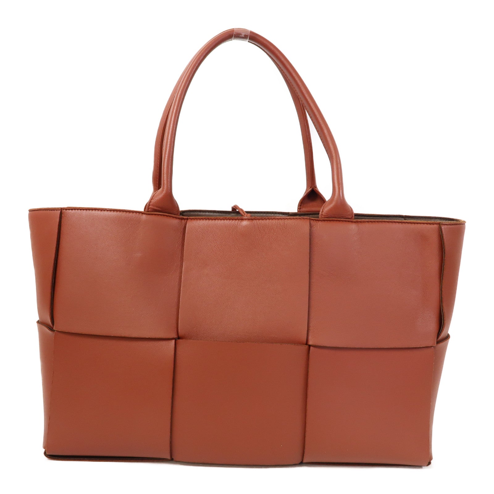 BOTTEGA VENETA 織紋牛皮皮革Tote Bag手挽袋紅色