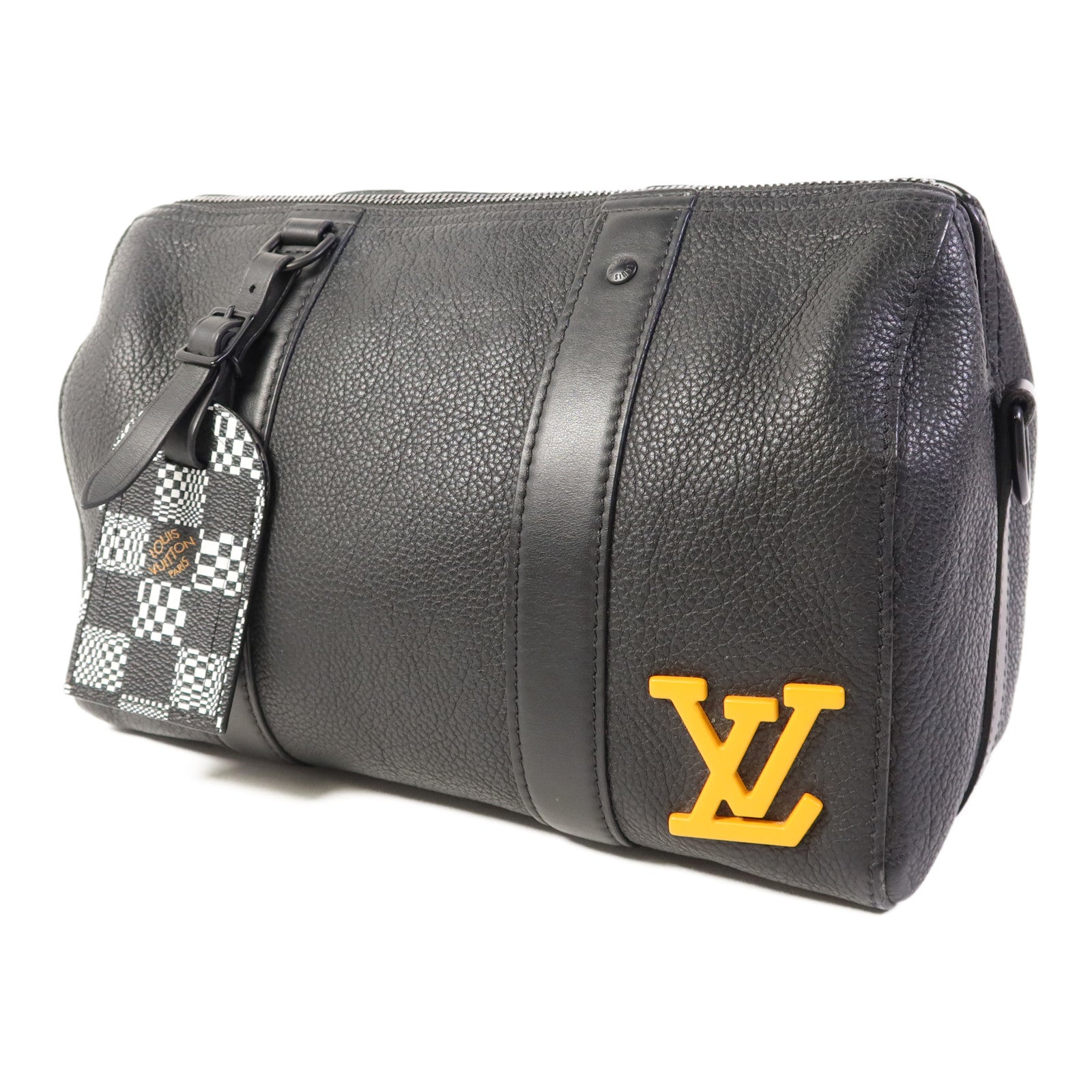 LOUIS VUITTON 【激減優惠】牛皮皮革City Keepall 25肩背袋