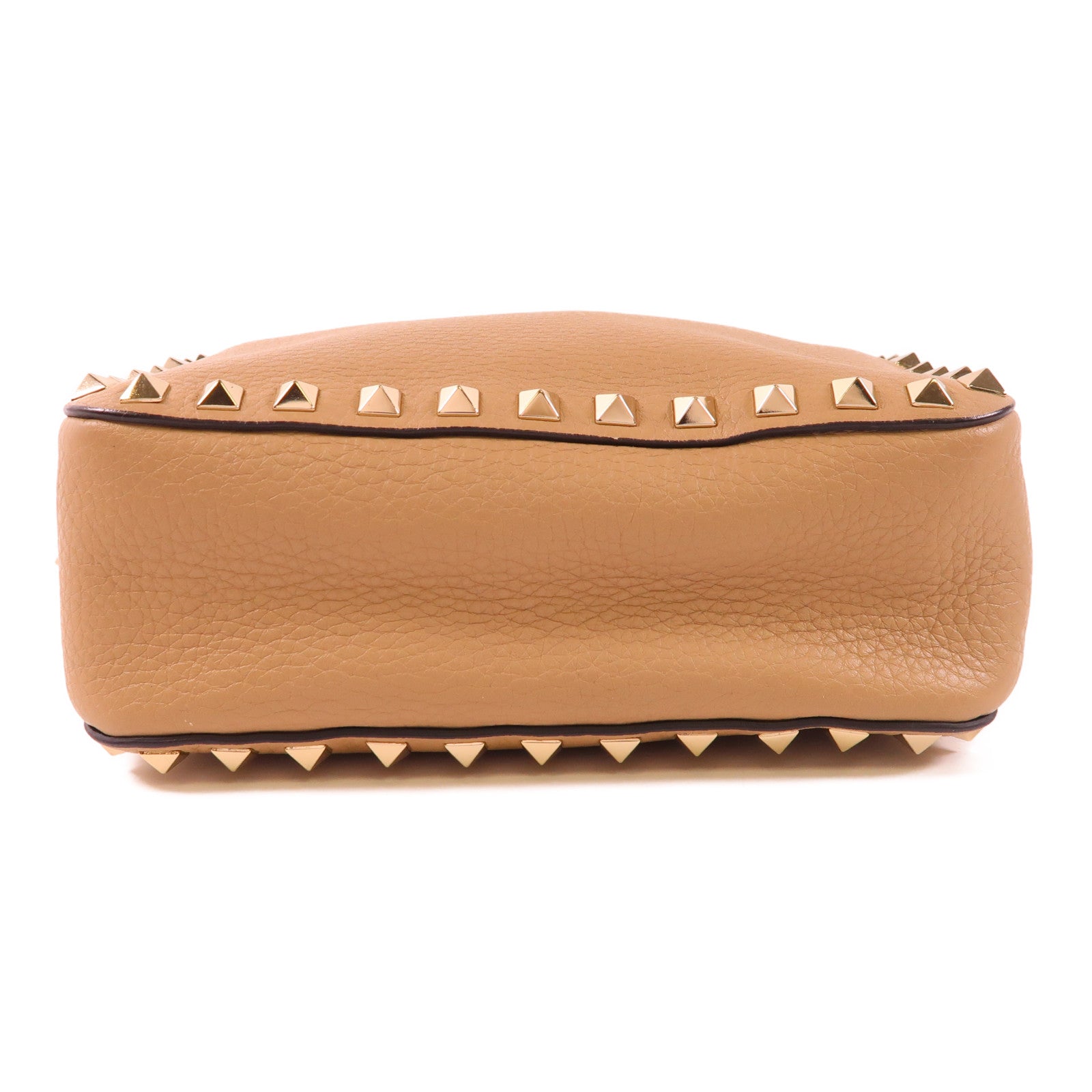 Valentino 牛皮皮革Shoulder Bag金扣肩背袋