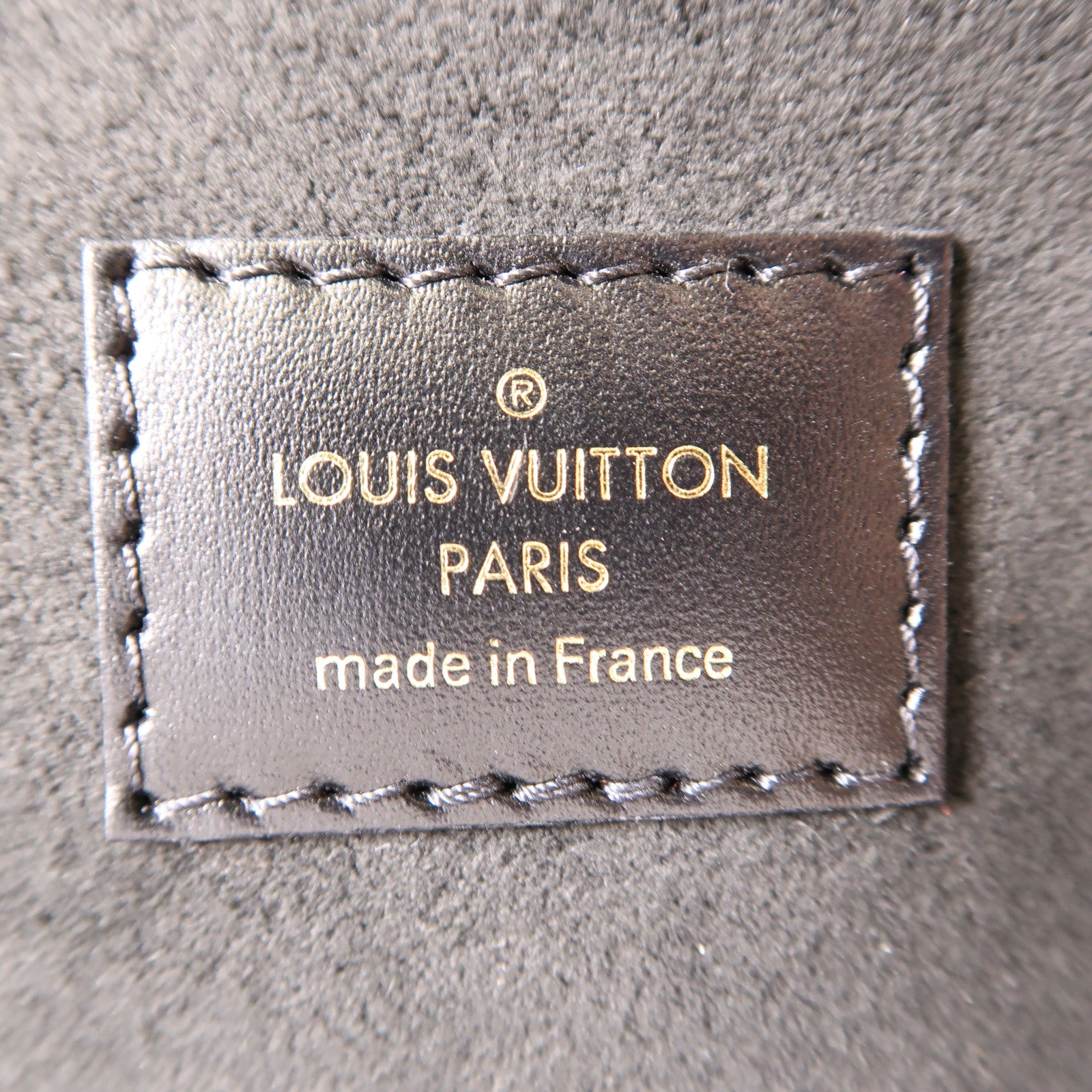 LOUIS VUITTON Monogram Reverse Vanity PM金扣手挽肩背兩用袋棕色