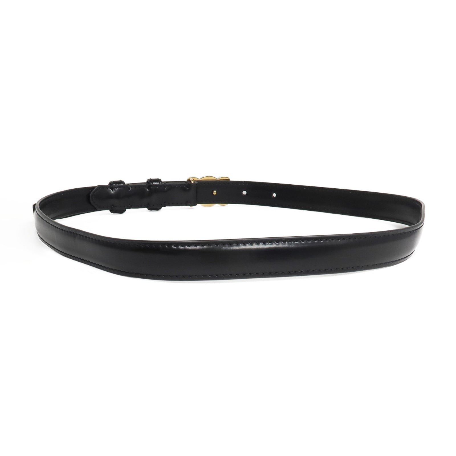 CELINE 牛皮皮革Triomphe Belt腰帶