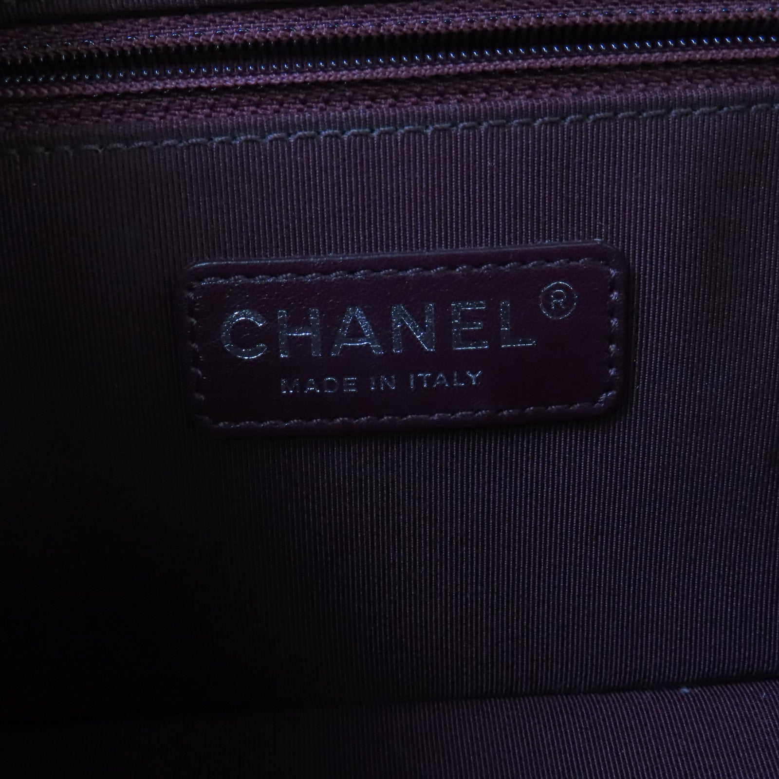 CHANEL 【激減優惠】斜紋/菱格牛皮皮革Coco Boy Camera Bag銀扣鏈帶肩背袋黑色