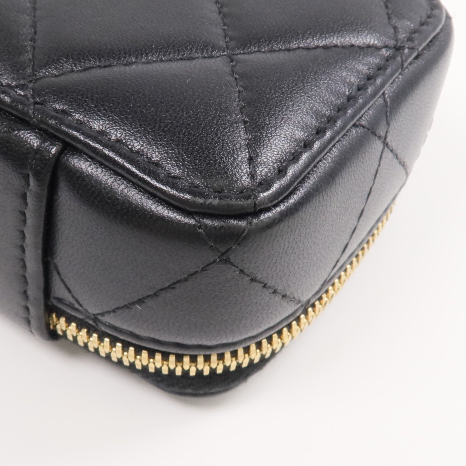 CHANEL 羊皮皮革Clutch with Chain金扣鏈帶肩背袋