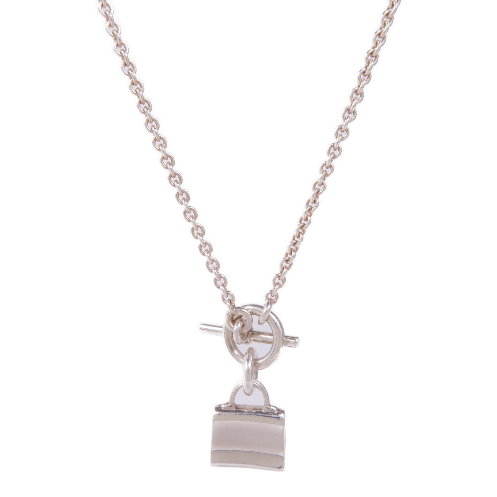HERMES 925純銀Amulettes Kelly Pendant項鍊