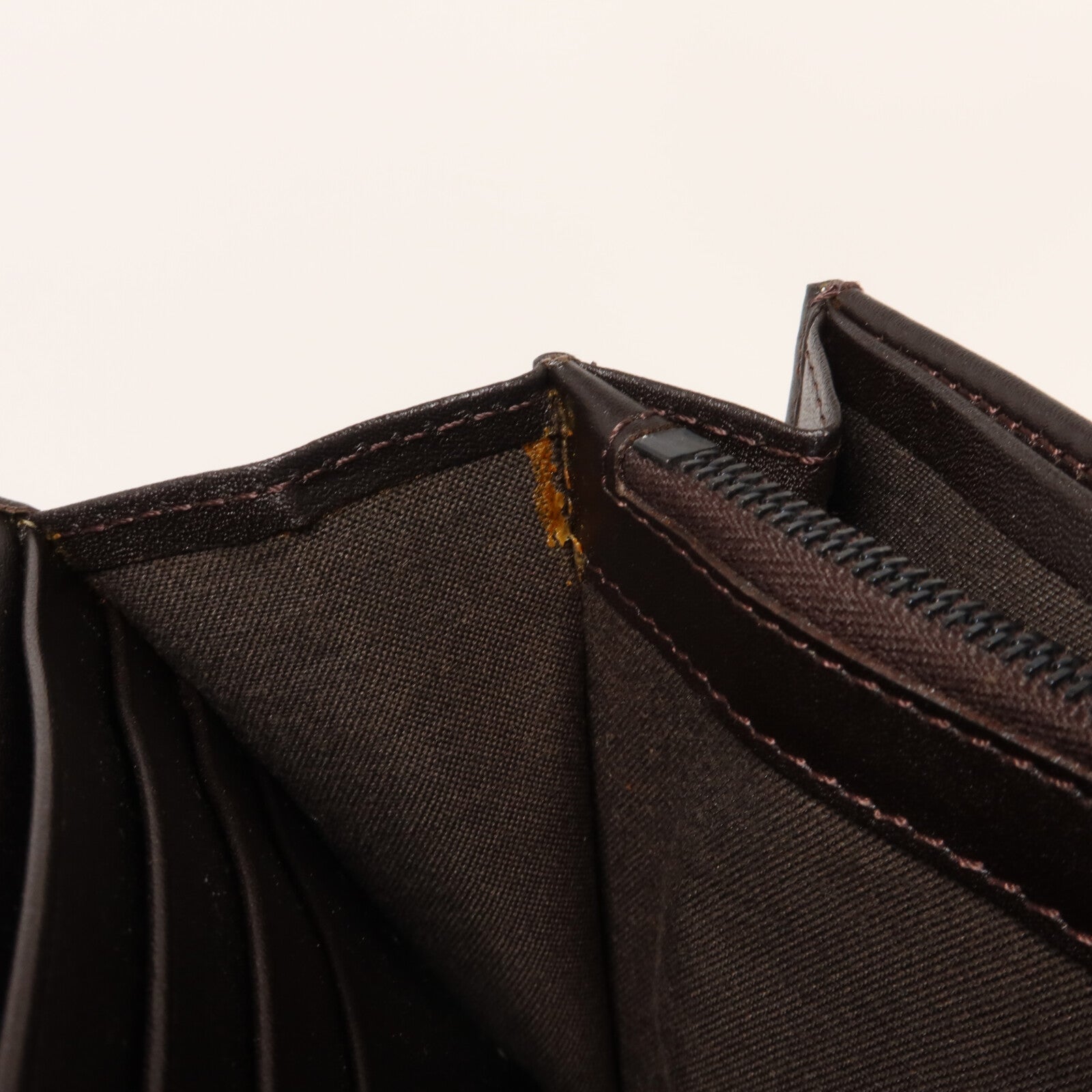 FENDI 帆布/皮革Zucca Long Wallet長錢包