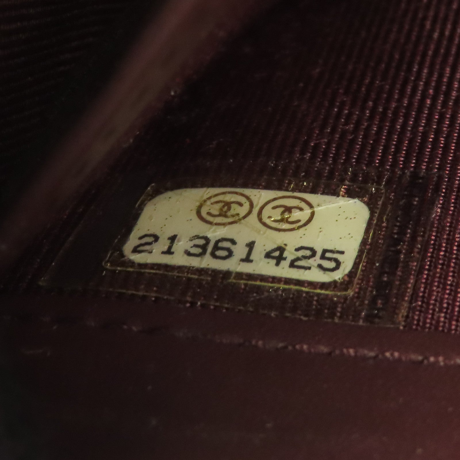 CHANEL 牛皮皮革Long Wallet金扣長錢包