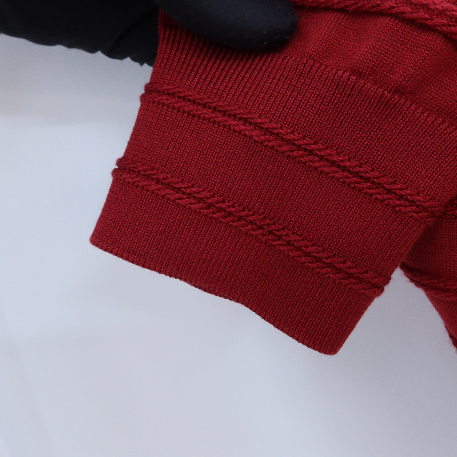 HERMES Silk/Cotton Chaine D'Ancre Cardigan針織