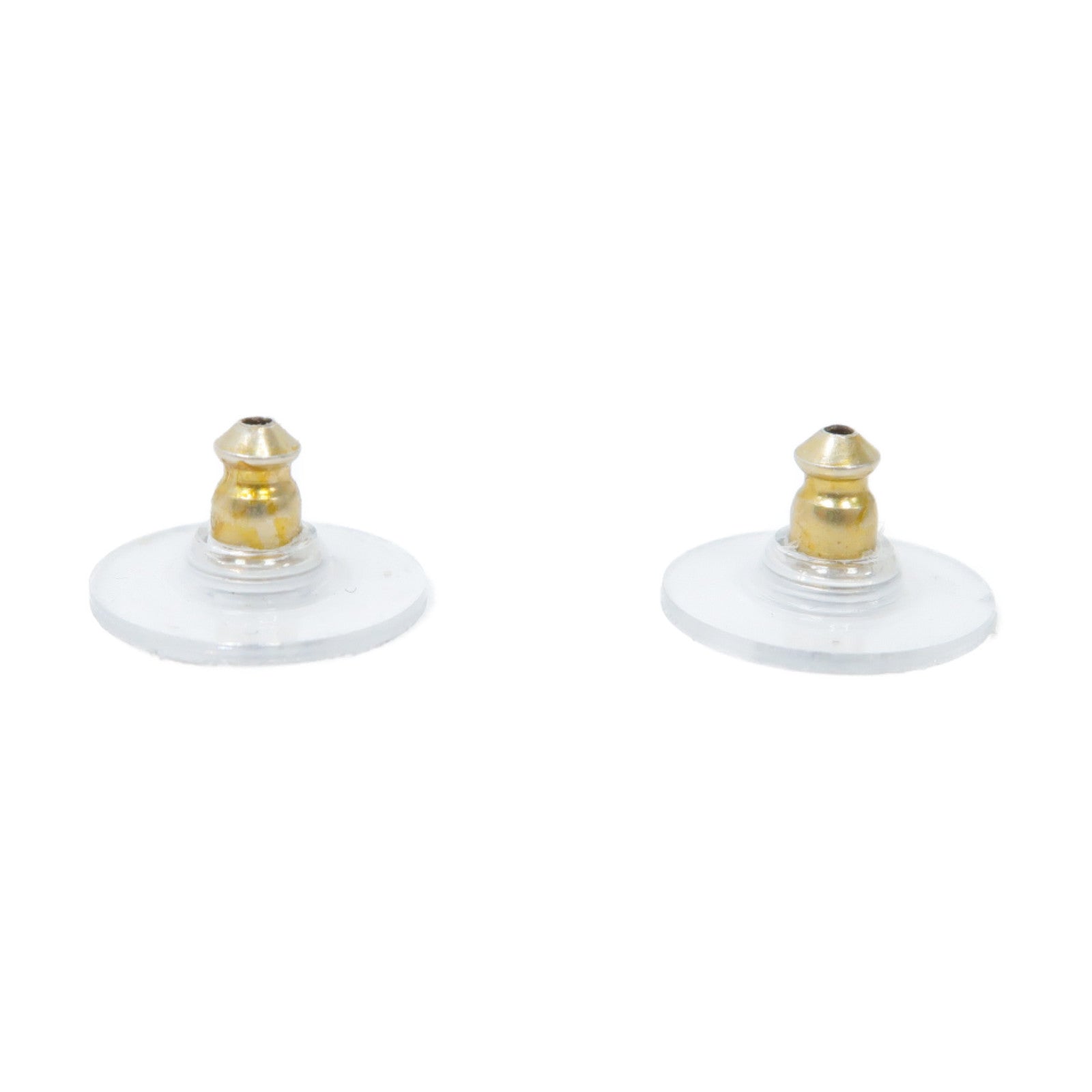 CHANEL 金屬Earrings耳環黑色/白色