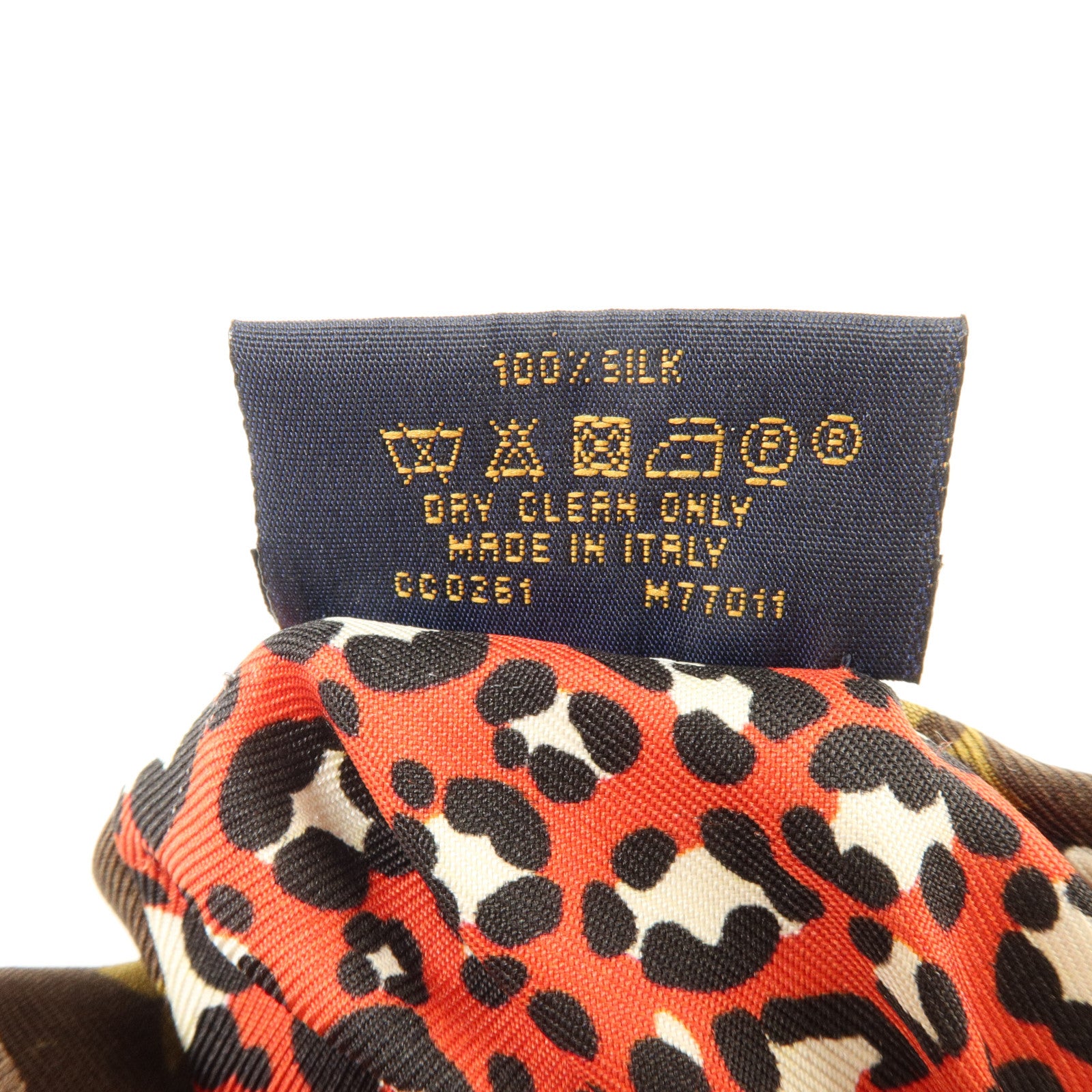 LOUIS VUITTON 絲質Be Mindful Hair Rubber髮圈