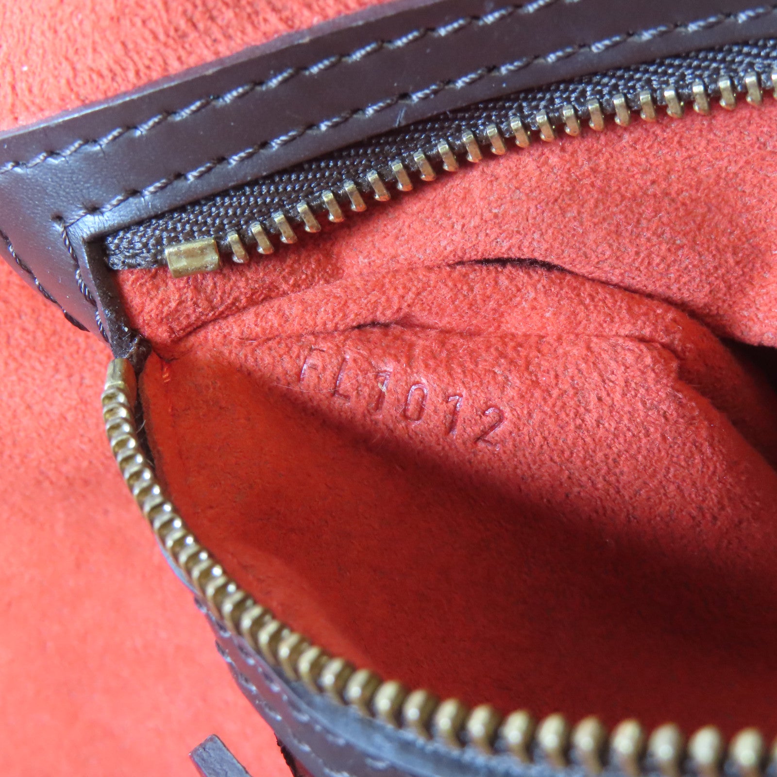 LOUIS VUITTON 【激減優惠】Damier Manosque GM金扣手挽袋啡色