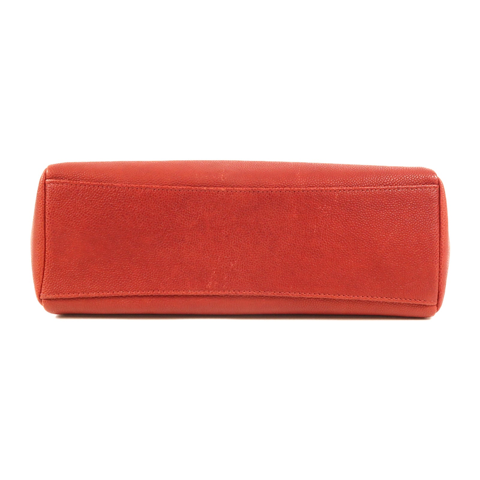 CHANEL 牛皮皮革Chain Shoulder銀扣鏈帶肩背袋