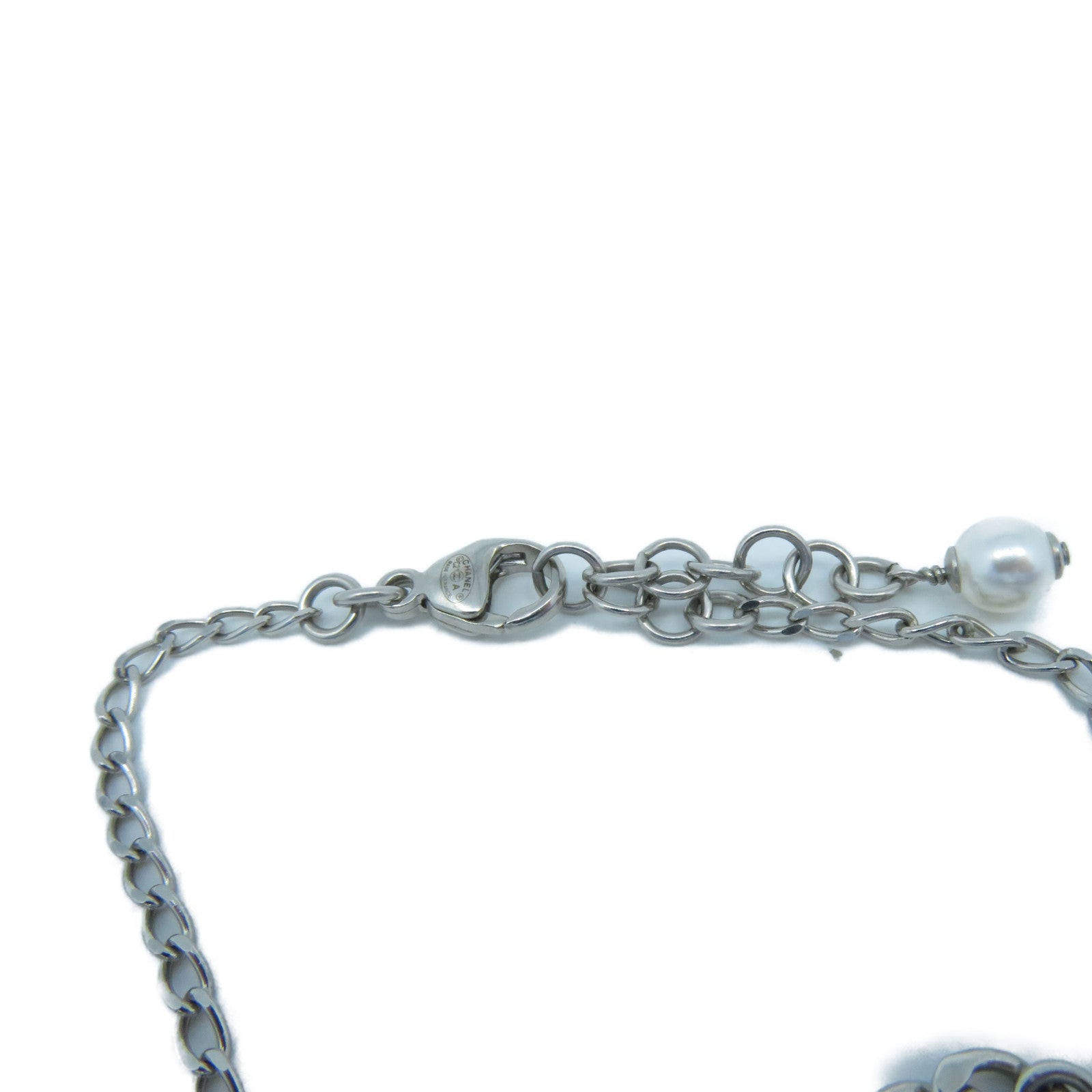 CHANEL 【激減優惠】金屬Bracelet手鏈銀色
